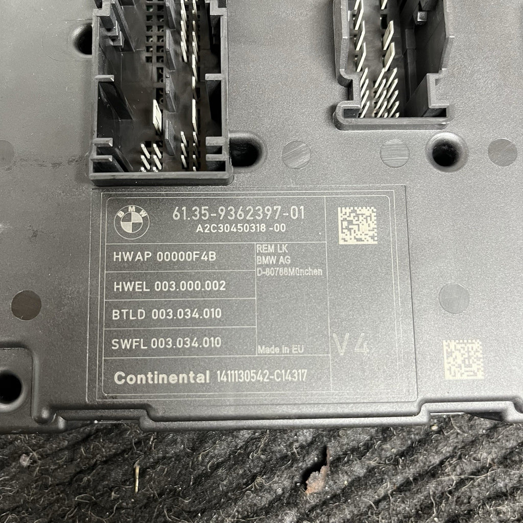 ☑️ 2014-16 BMW 228i F22 F23 F30 F32  BODY CONTROL BCM CONTROL MODULE 9362397 OEM