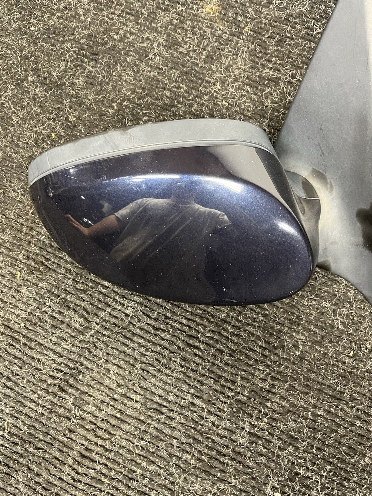 ☑️ 07-09 BMW E92 E93 328i 335i 3-Pin PASSENGER RIGHT RH MIRROR DARK BLUE OEM