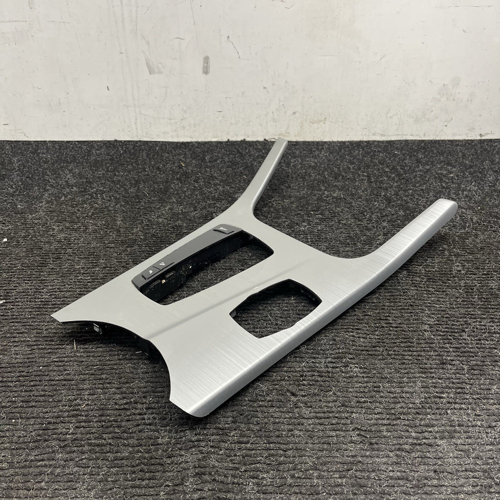 ☑️ 2011-2018 BMW X3 X4 F25 F26 FRONT CENTER CONSOLE SHIFTER TRIM PANEL ALUMINUM