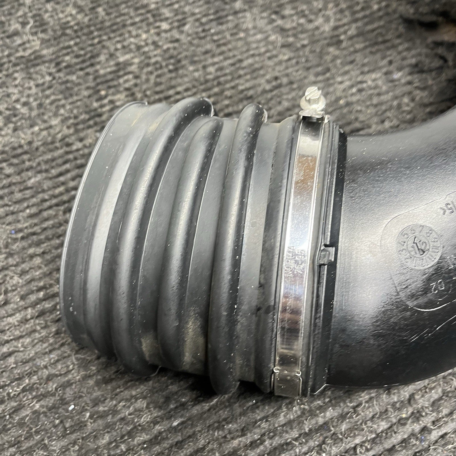 ☑️ 11-13 BMW E90 E92 E93 335i N55 AIR INTAKE INLET TUBE PIPE TURBO 7599286 OEM