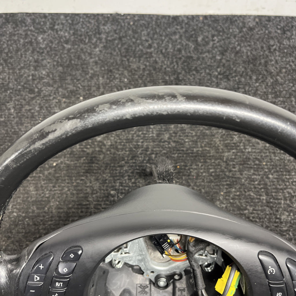 ☑️ 98-06 BMW 330CI 330i 328i 325i 530i E39 E46 FACTORY SPORT STEERING WHEEL OEM