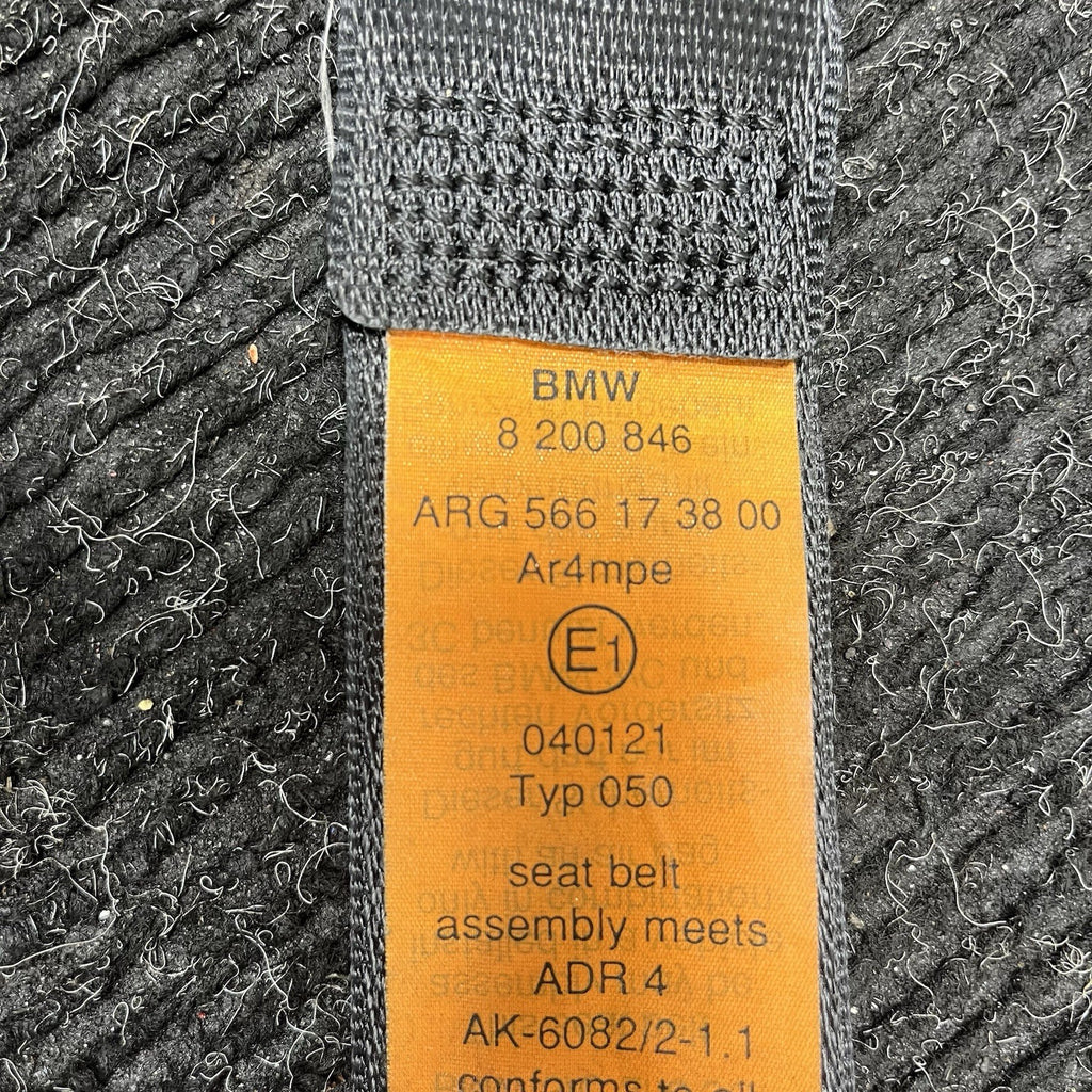 ☑️ 91-98 BMW E36 323 328 M3 Front Right Passenger Seatbelt Retractor Buckle OEM