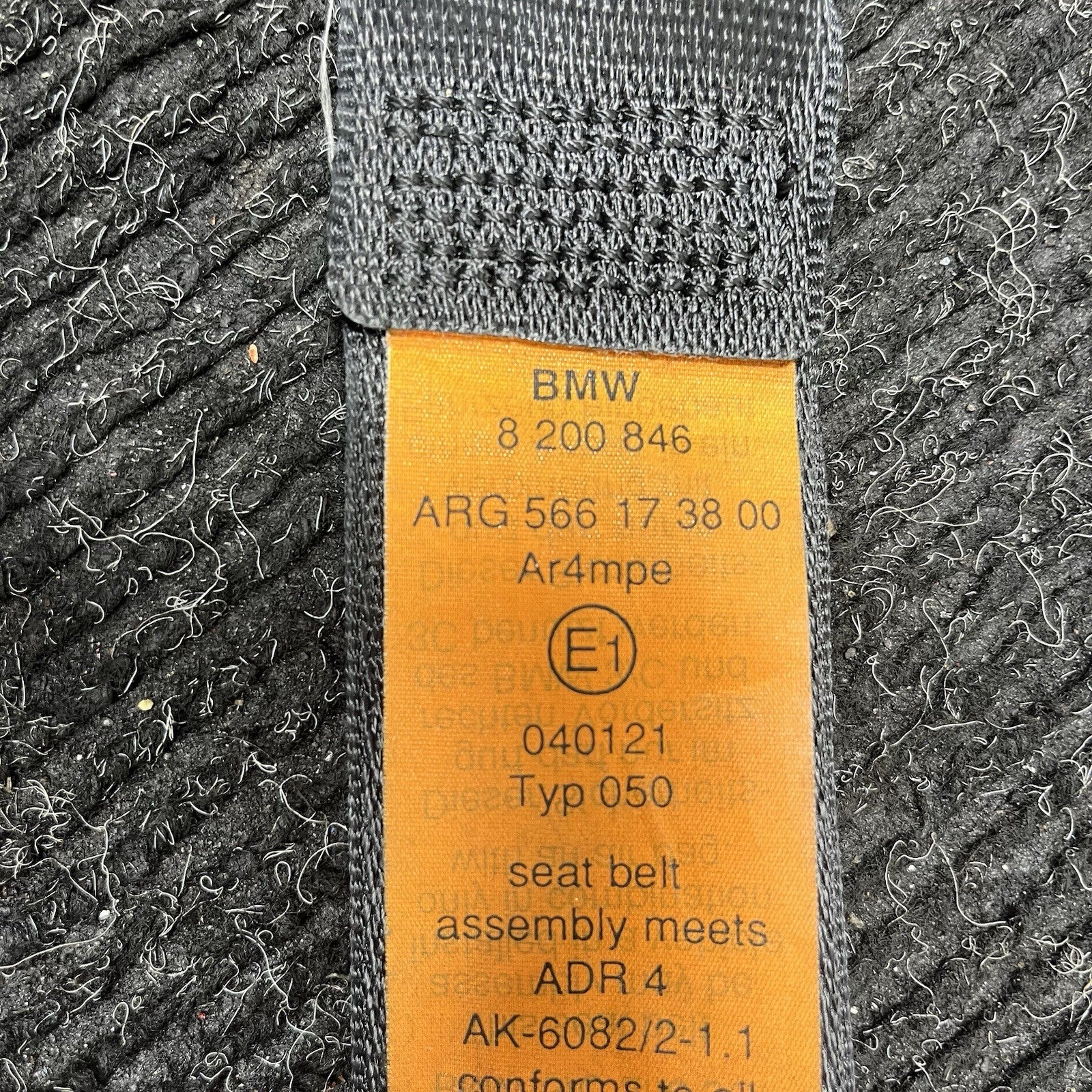 ☑️ 91-98 BMW E36 323 328 M3 Front Right Passenger Seatbelt Retractor Buckle OEM