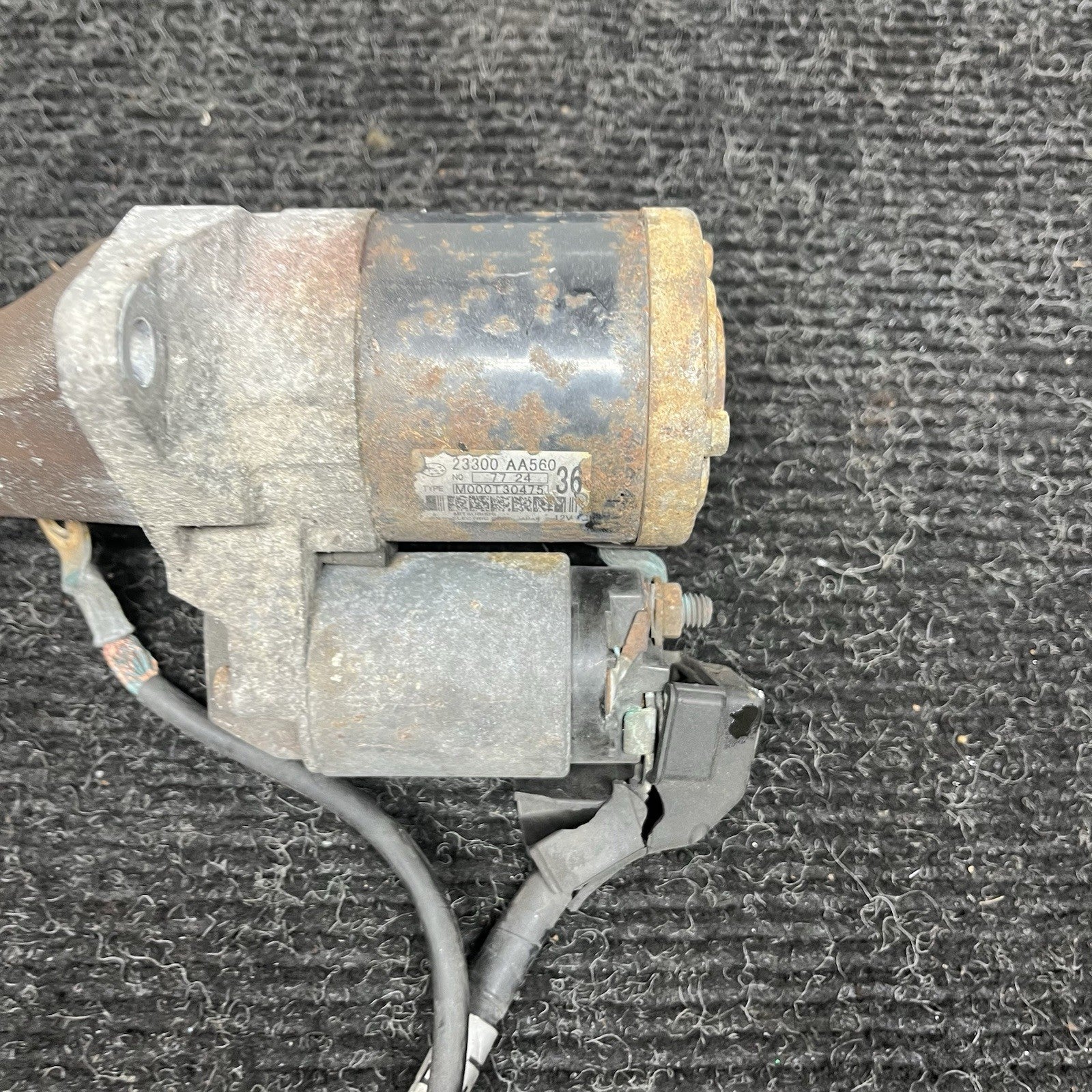 ☑️ Starter Motor Turbo Wrx 5 Speed Fits 08-14 IMPREZA 1250277