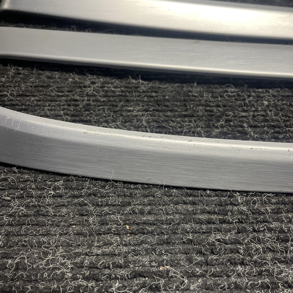 ☑️ 06-11 BMW 3 SERIES E90 SEDAN INTERIOR CONSOLE DOOR DASH TRIM SET ALUMINUM