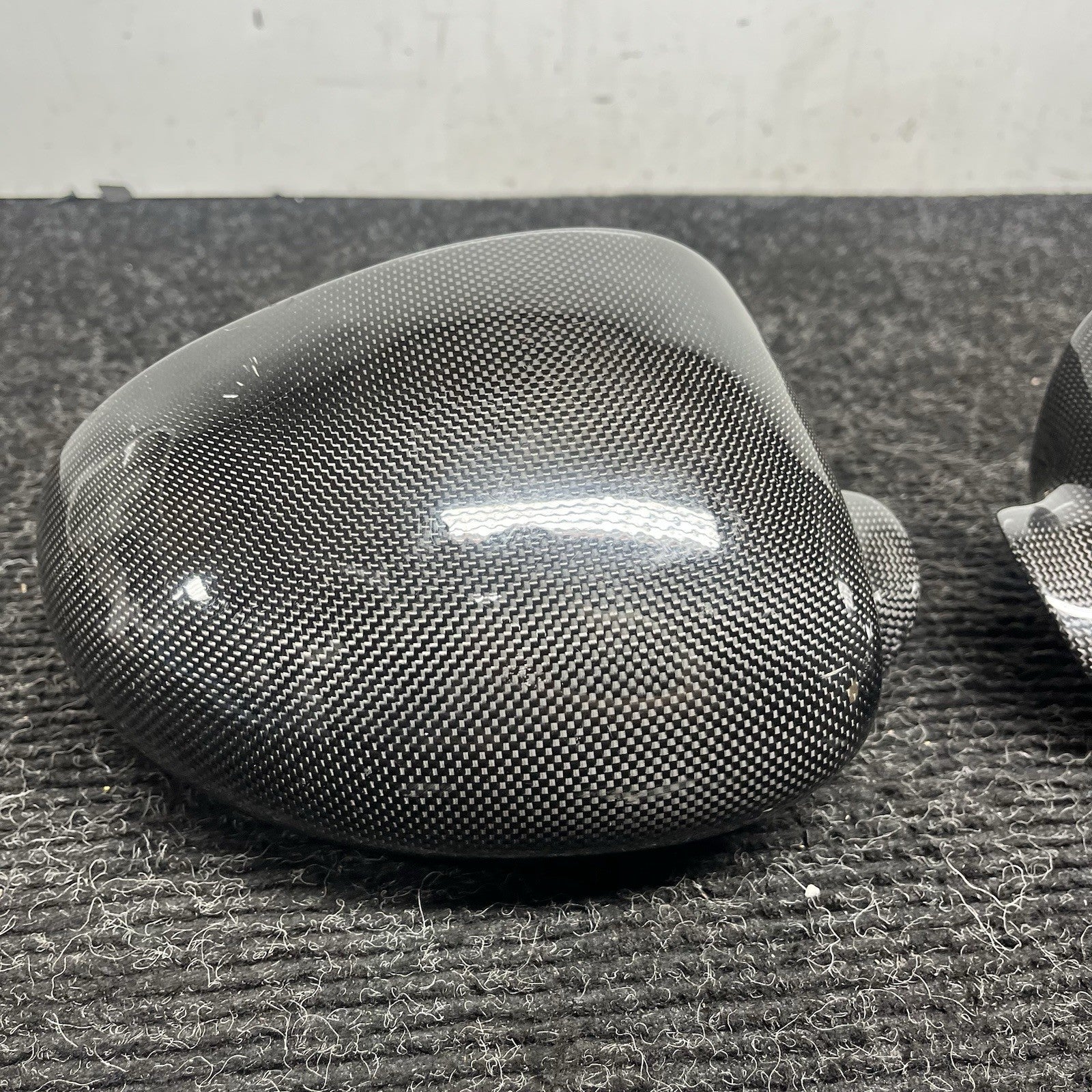 ☑️ Real Carbon Fiber Add-on Side Mirror Cover Caps for BMW M3 E46 2001-2006 NOTE