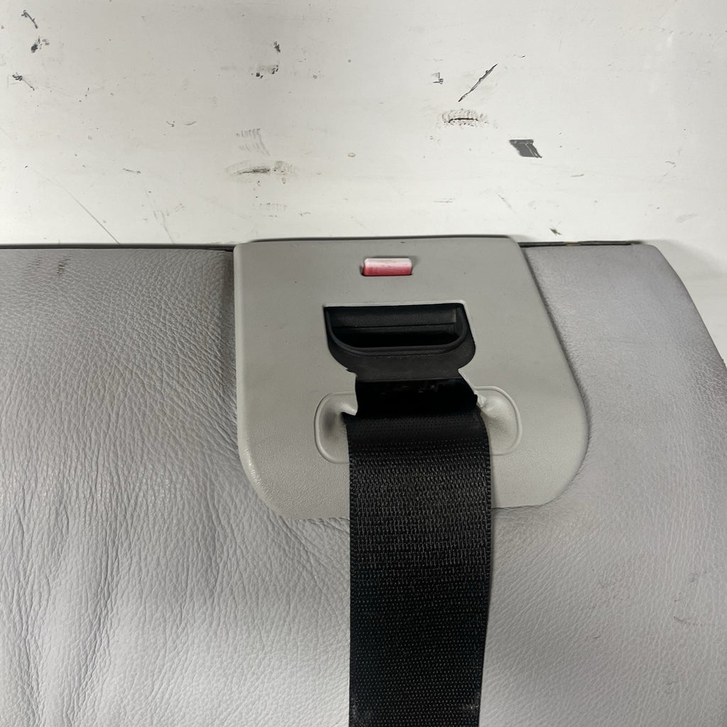 ☑️94-99 BMW E36 3-Series Coupe Sedan Rear Seat Folding Backrest Grey Leather OEM