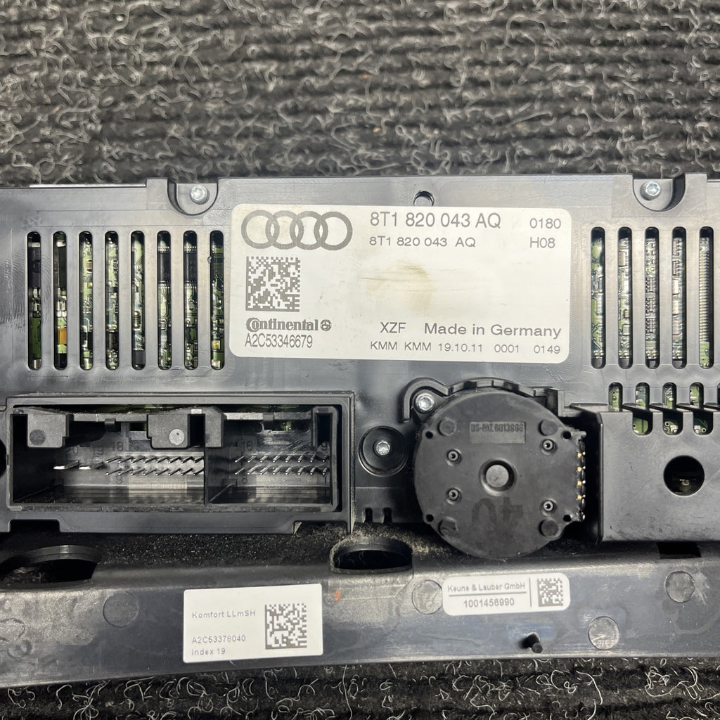 ☑️ 2009 2010 2011 2012 Audi A4 AC Heater Climate Control OEM 8T1820043AQ
