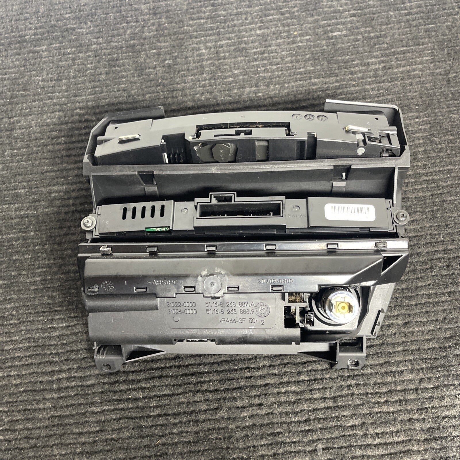 ☑️ BMW E46 325CI 330CI M3 OEM Center Console Ashtray w/ Convertible Controls