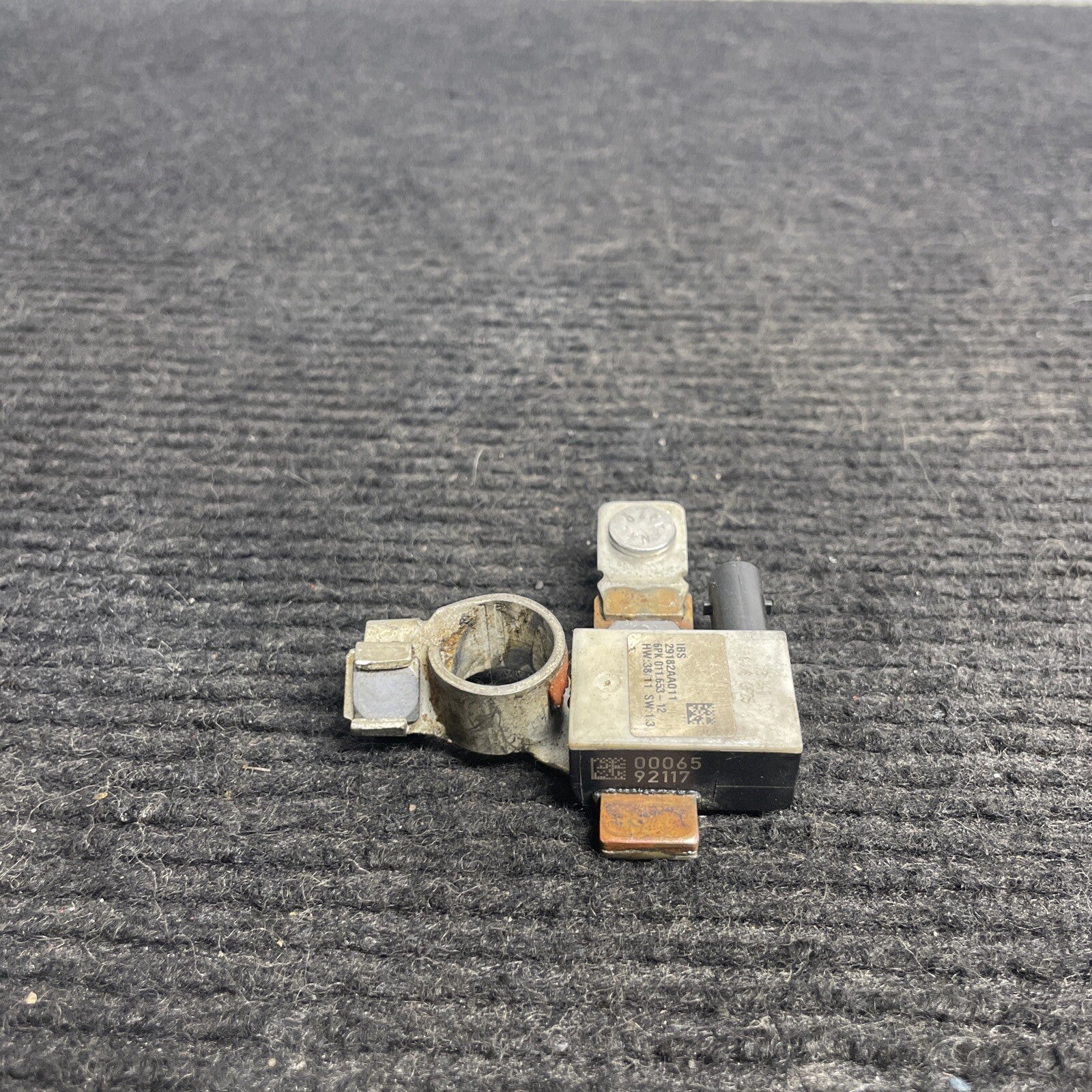☑️ 2007 - 2013 BMW IBS X5 NEGATIVE BATTERY CABLE MINUS POLE 7603567-02 OEM