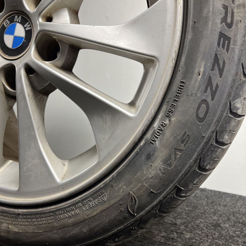 ☑️ Bmw 325I Oem Rim Factory Wheel 17" X 7" 10 Spoke Scuffs 6757042