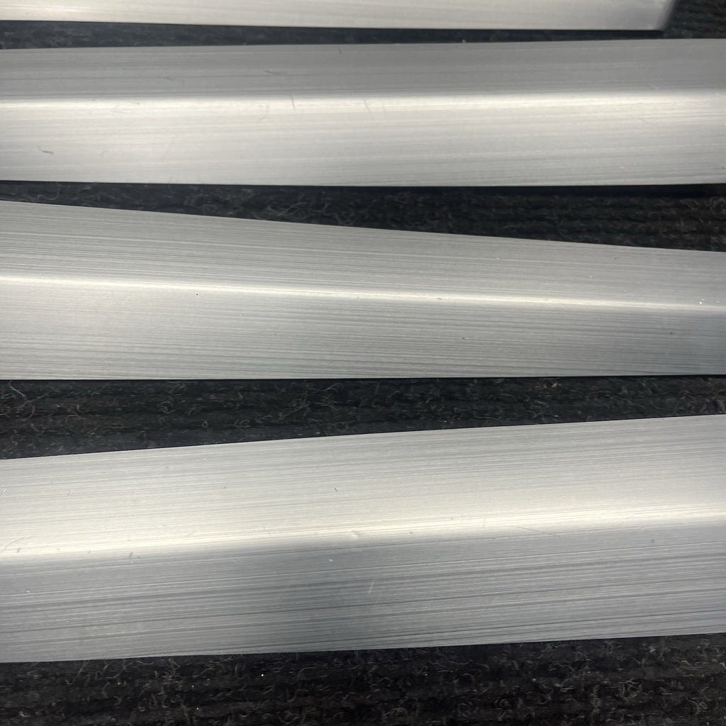 ☑️ 2011-2014 BMW F25 X3 F26 X4 Factory Brushed Aluminum Door Trim Set of 4 OEM