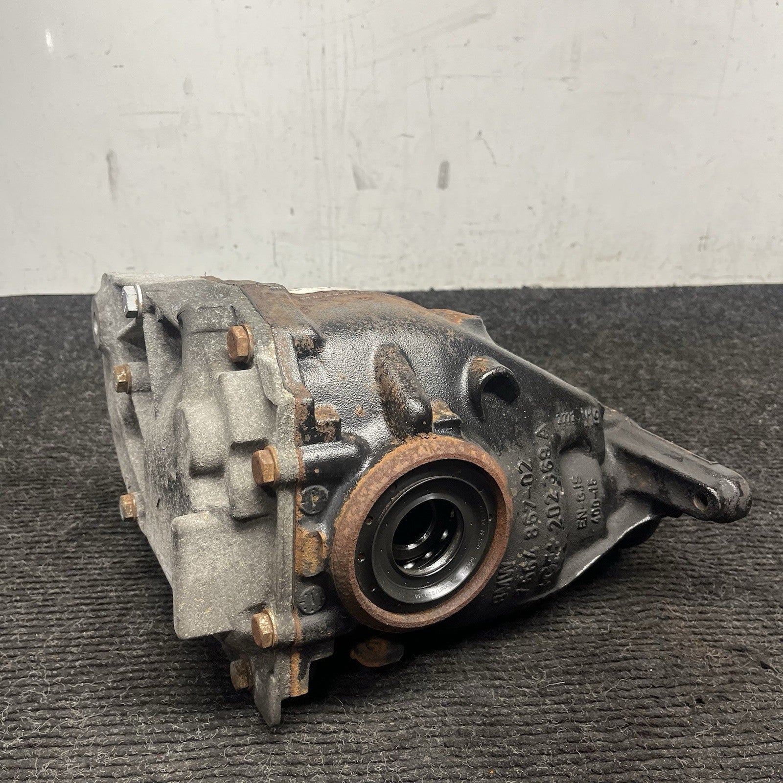 ☑️ 11-13 BMW E70 X5 3.0L TURBO GAS REAR DIFFERENTIAL DIFF CARRIER 3.15 ASSEMBLY