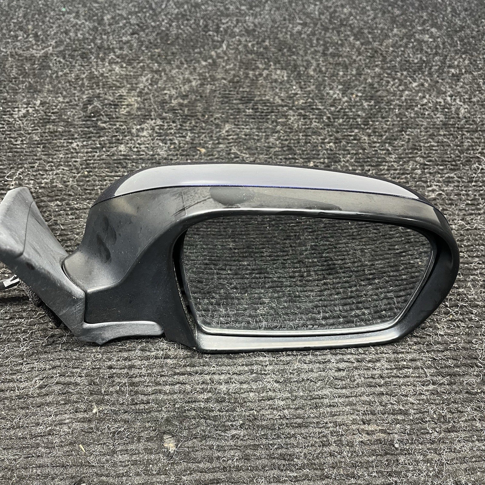 ☑️ 2008-2014 Subaru WRX STI RH Right Passenger Door Mirror DGM Dark Blue OEM