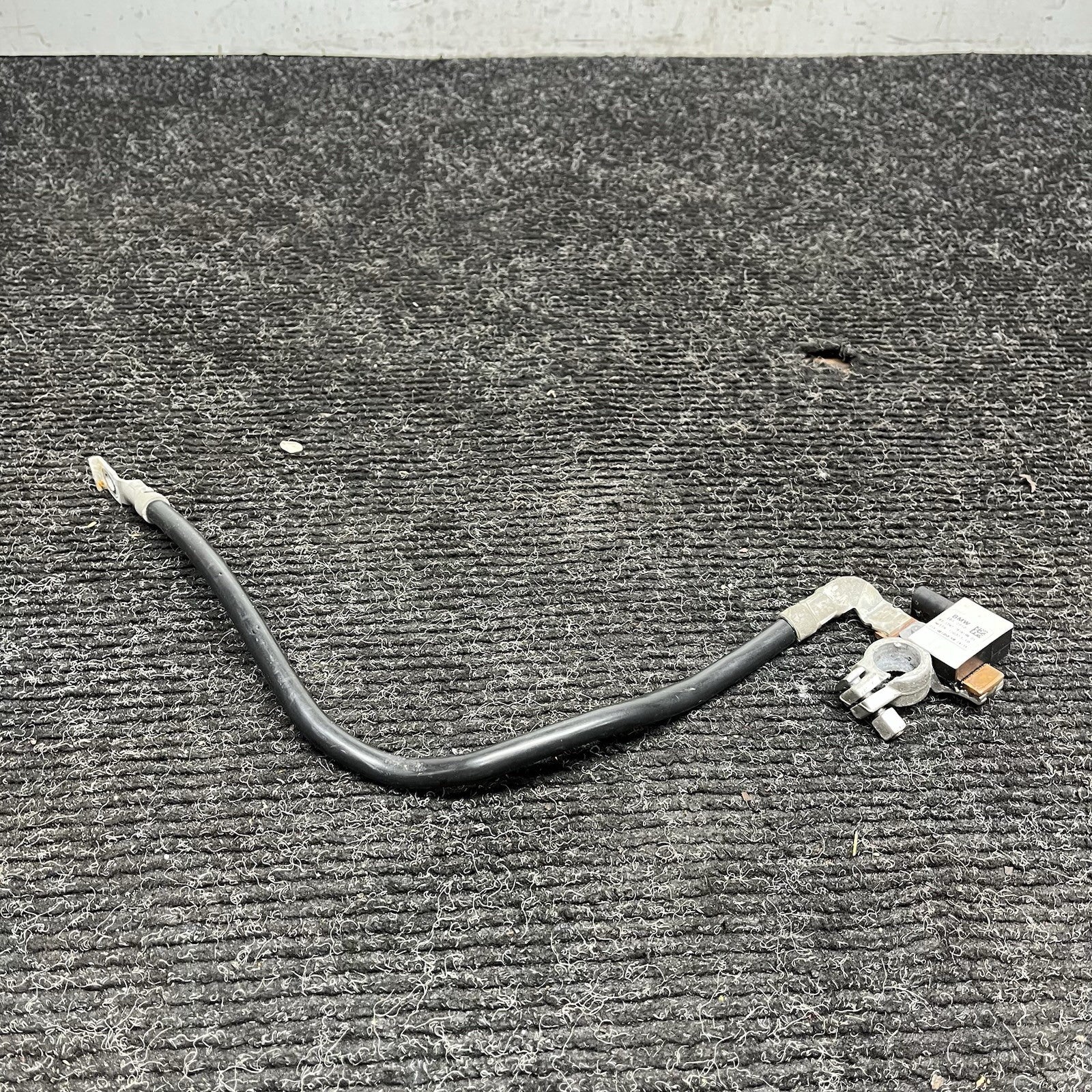 ☑️ 08-13 OEM BMW E82 E88 128 135 Battery Negative Cable Terminal IBS Ground