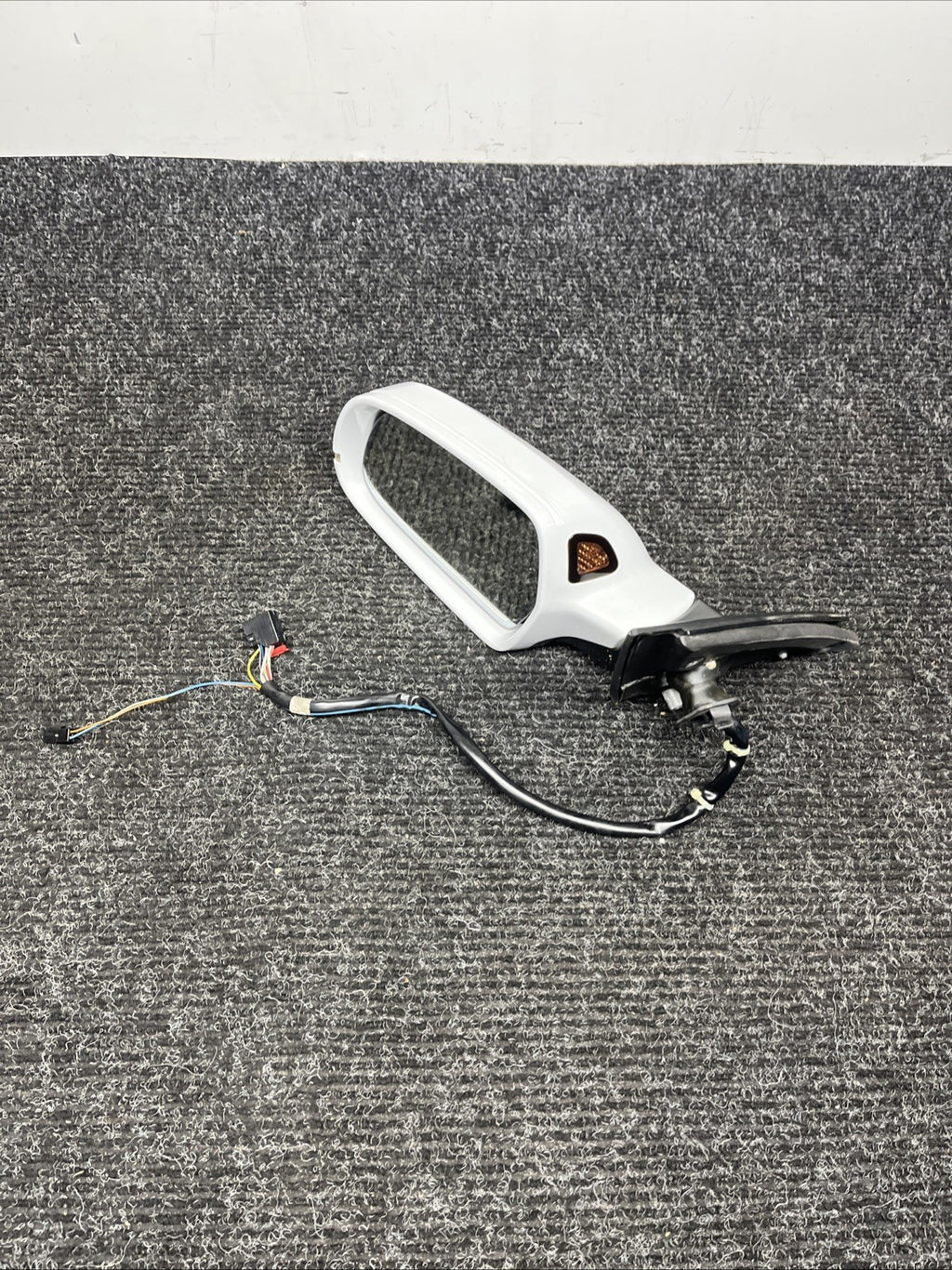 ☑️ 10-16 AUDI B8 S4 A4 FRONT LEFT SIDE EXTERIOR DOOR MIRROR ALUMINUM AUTODIM OEM