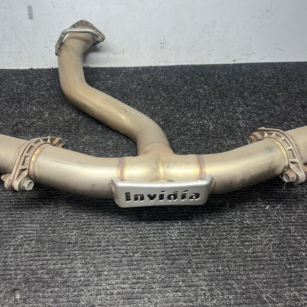 ☑️ INVIDIA N1 Dual Titanium Burnt Tip Muffler Exhaust for BRZ FRS GR86 86 13-24
