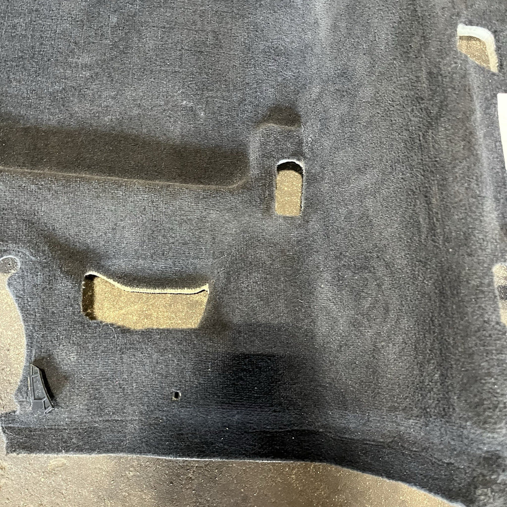 ☑️ 2016 BMW F36 GRAN COUPE REAR FLOOR INTERIOR CARPET COVERING MAT BLACK OEM