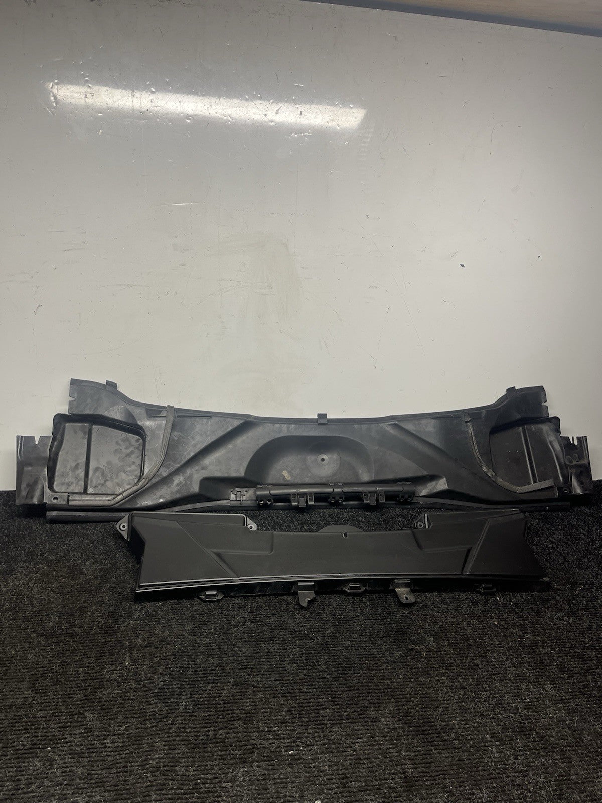 ☑️ 2006-2013 OEM BMW E90 E92 E93 335i Cabin Air Filter Cowl Housing COMPLETE SET