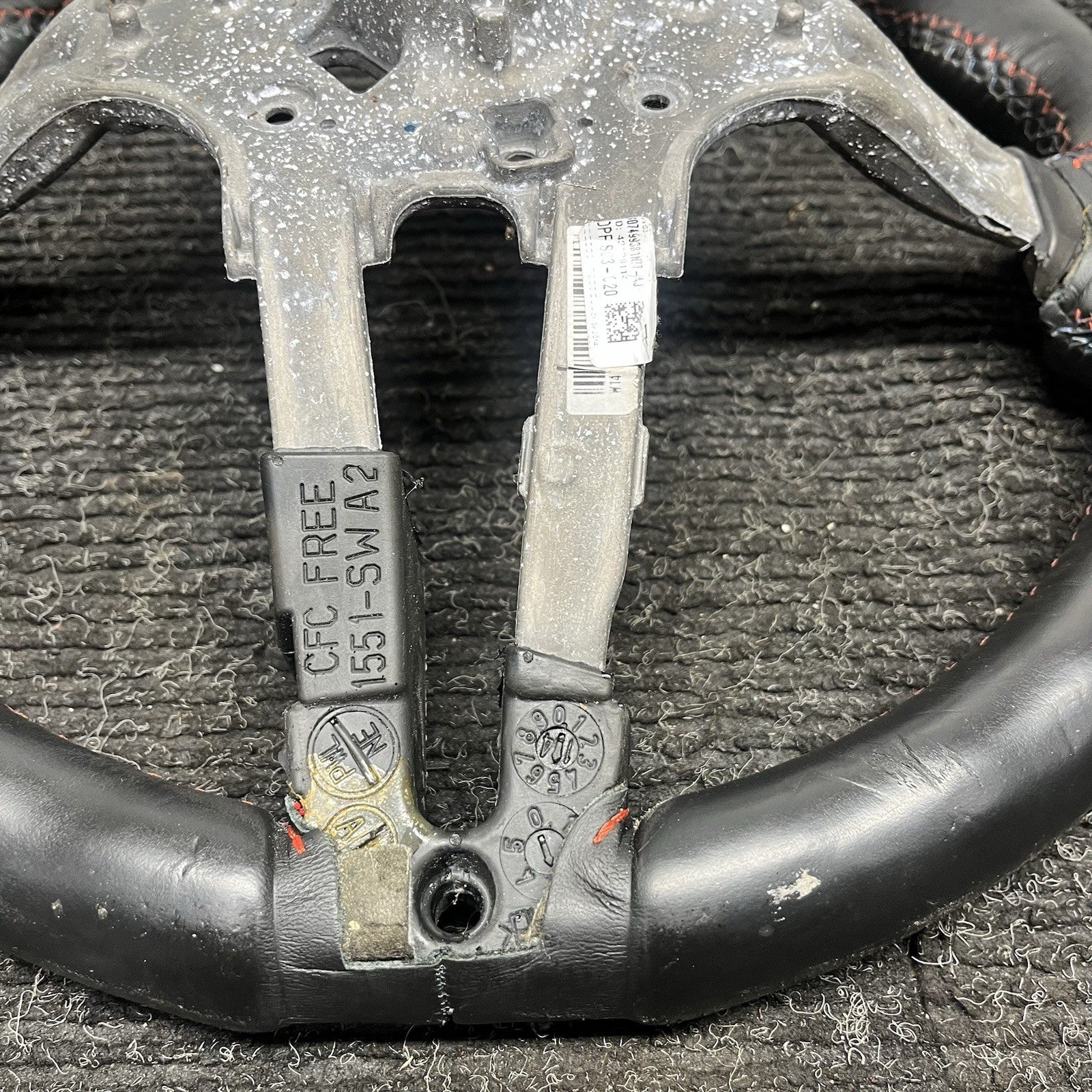 ☑️ 16-18 BMW M6 F06 F12 F13 M-Sport Steering Wheel Core Frame OEM