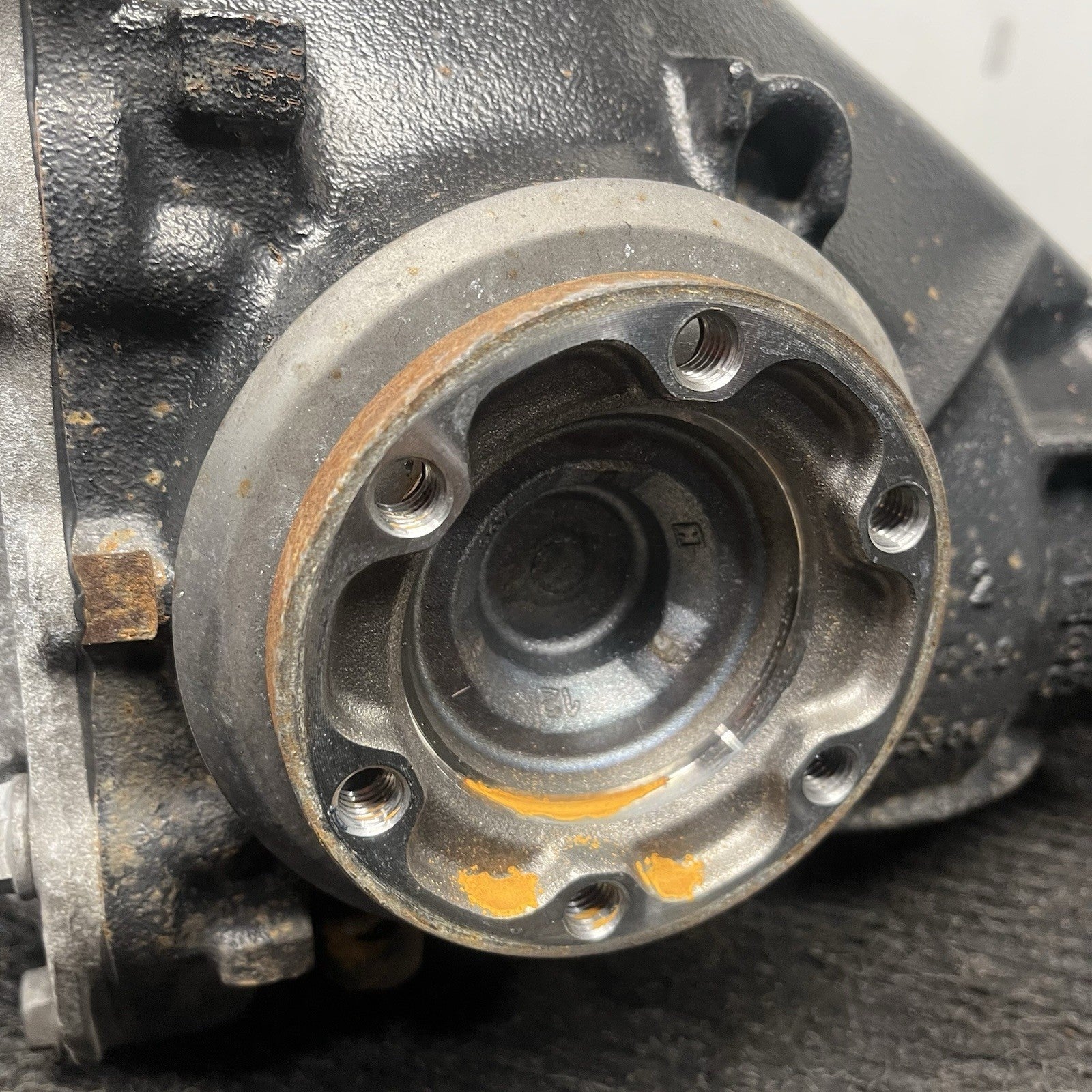 ☑️ 08-13 OEM BMW E82 135i DCT RWD Rear Axle Carrier Differential Ratio 2.56 69k