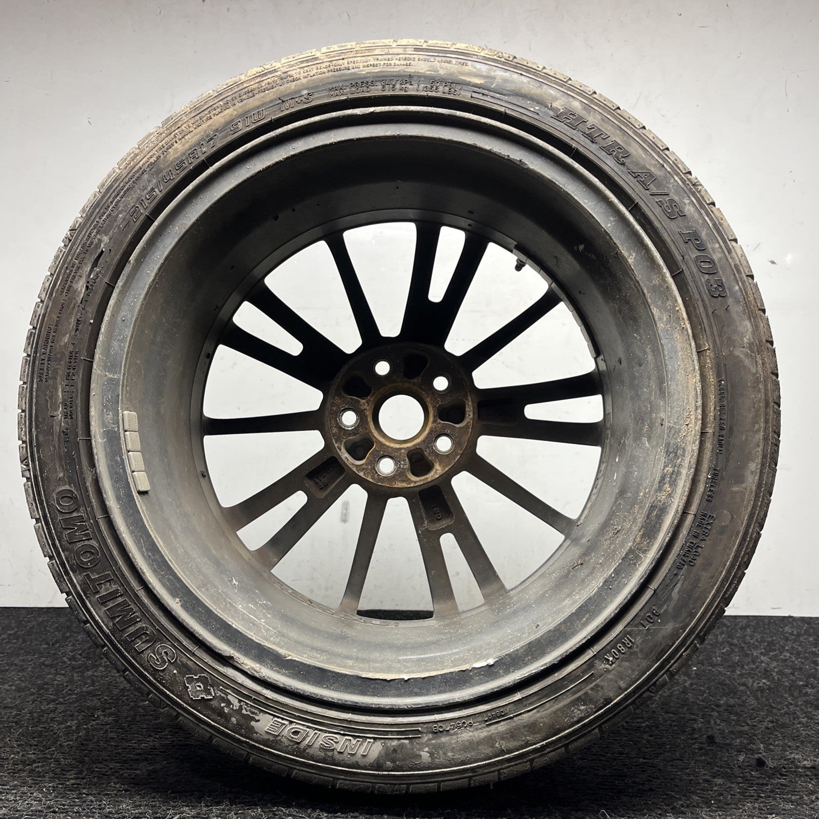 ☑️ 2013-2016 Scion FRS  17” Factory Rim 17x7 BLACK W/CHROME OEM 28111CA010