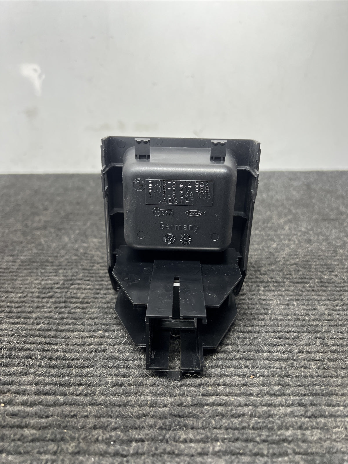 ☑️ BMW E46 NEW GENUINE CENTER CONSOLE STORAGE TRAY BLACK COIN BOX 8248505 99-05