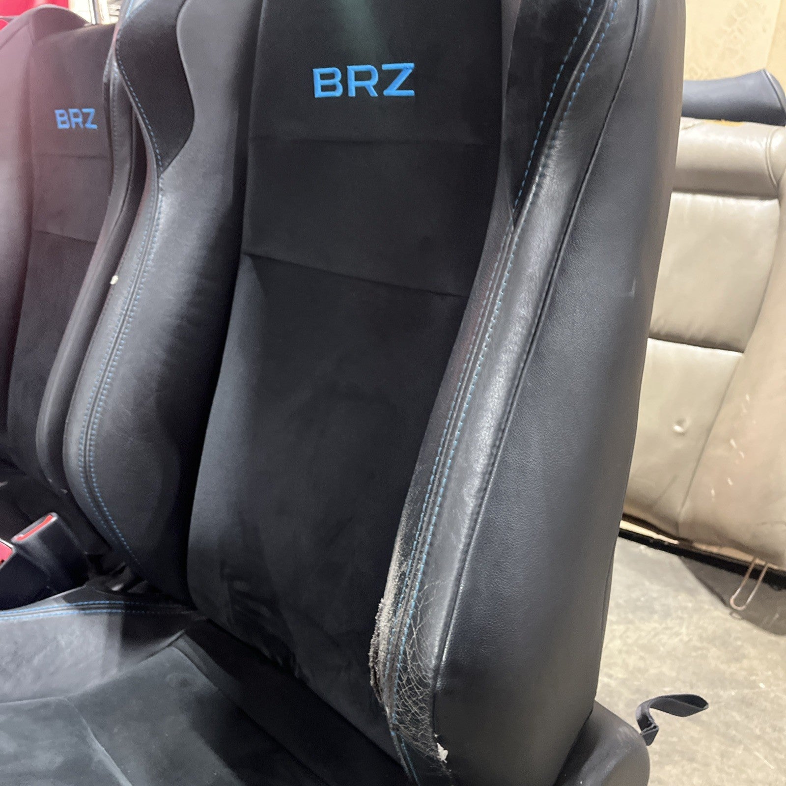 ☑️2013-2020 Toyota 86 BRZ FRS Series Hyper Blue M3Y Seat Set Pair Left Right OEM