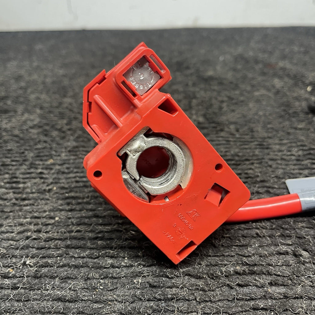 ☑️ 06-13 OEM BMW E82 E90 E92 E88 Battery Plus Pole Terminal Positive Red Cable