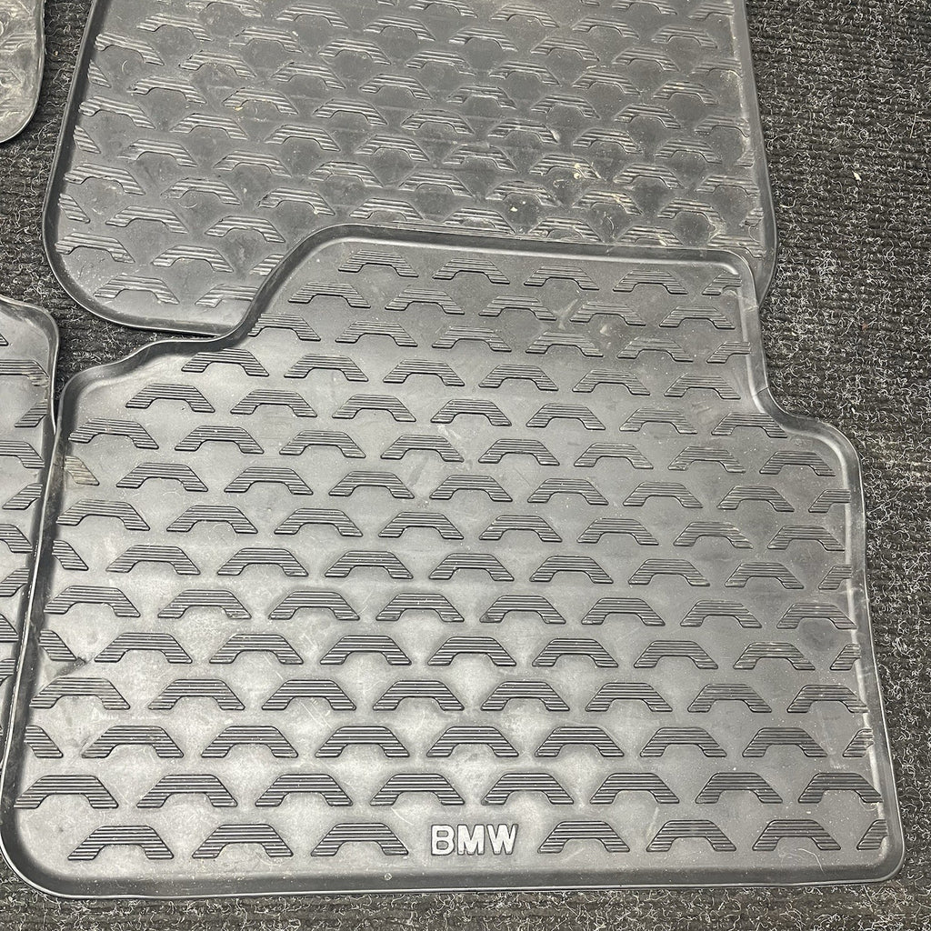 ☑️ BMW 06-12 3-Series Original E90 All-Weather Rubber Floor Mat OEM Front Rear