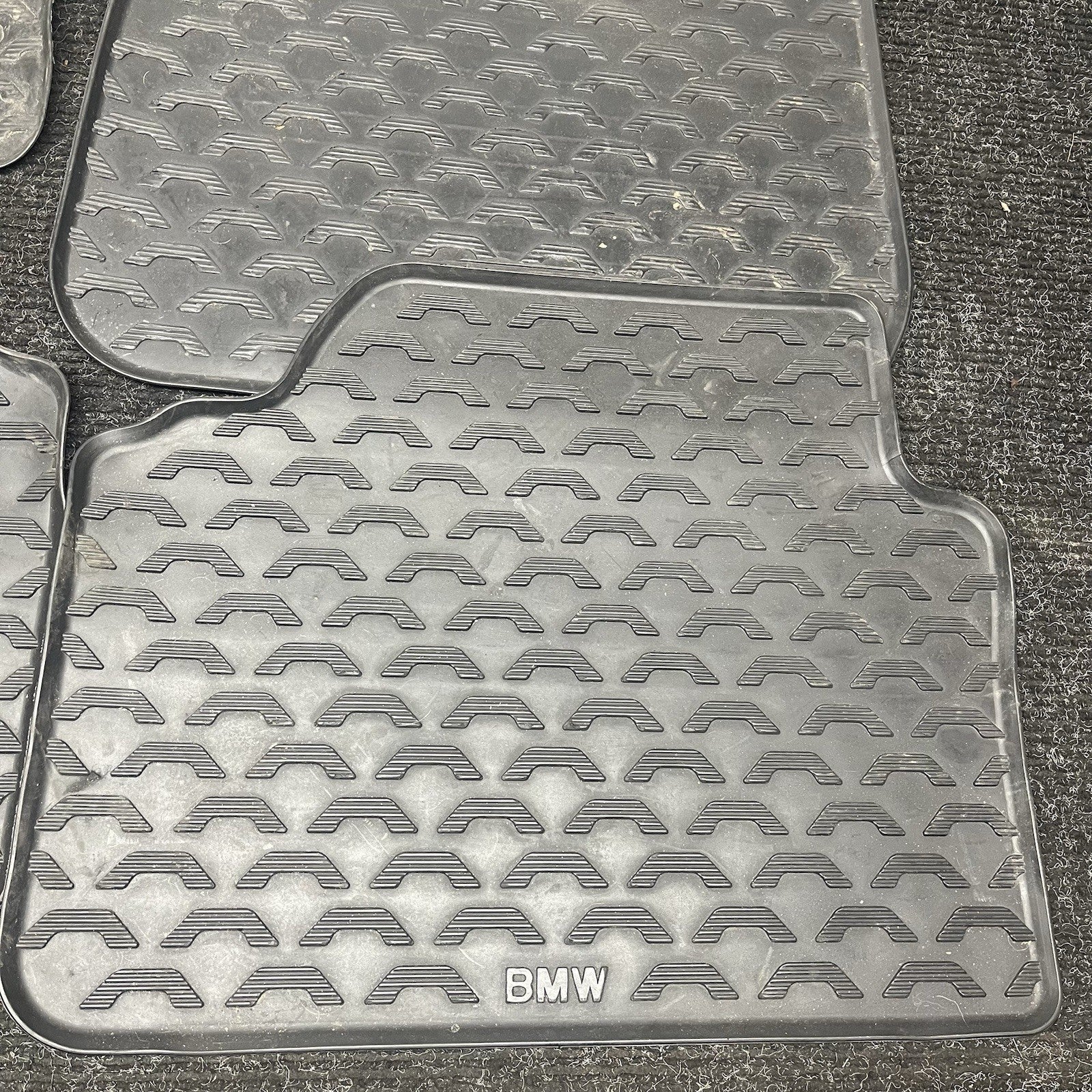 ☑️ BMW 06-12 3-Series Original E90 All-Weather Rubber Floor Mat OEM Front Rear