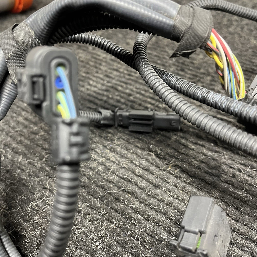 ☑️ 12-19 BMW F10 535i 640i 3.0L N55 Engine Motor Wire Wiring Harness 7591981 OEM