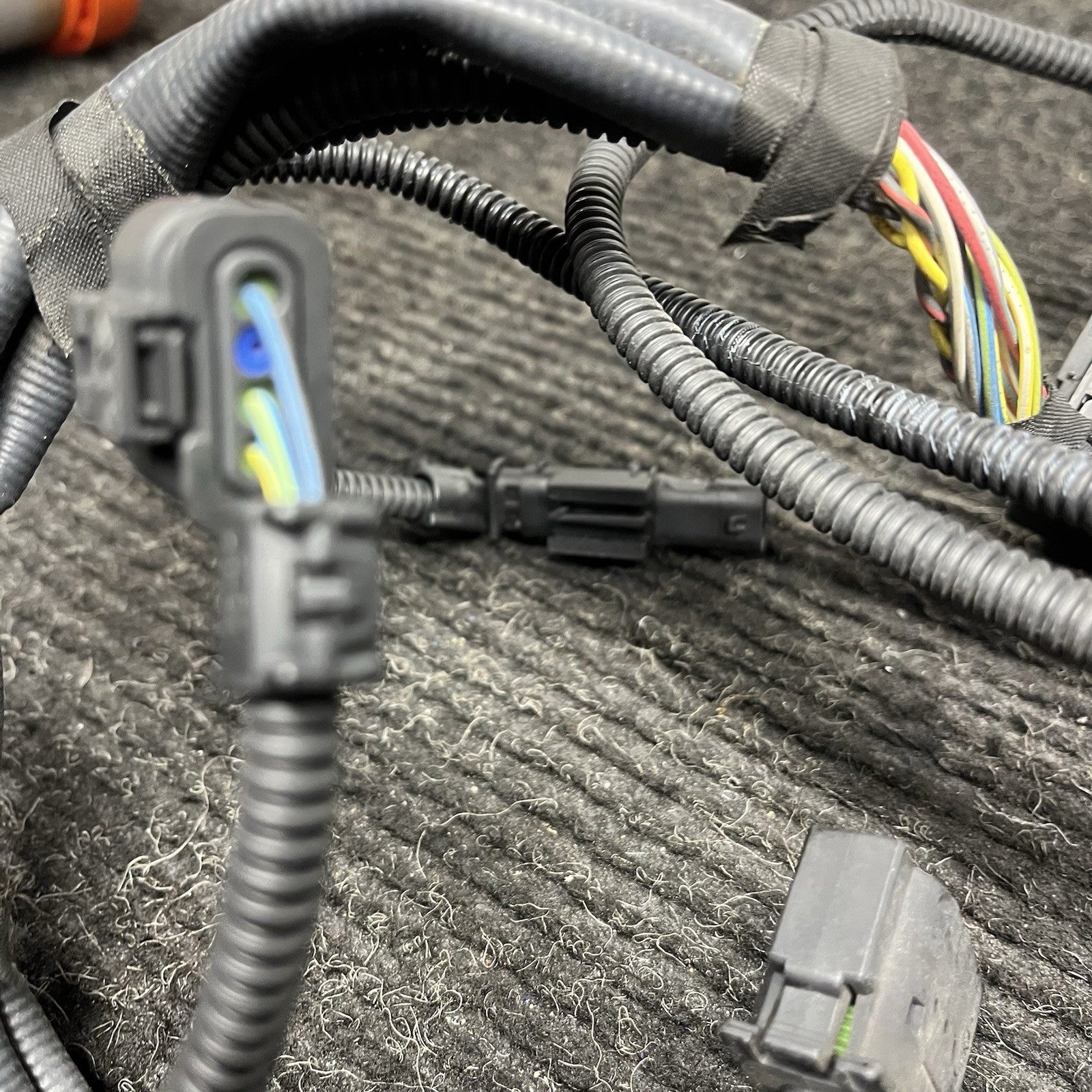 ☑️ 12-19 BMW F10 535i 640i 3.0L N55 Engine Motor Wire Wiring Harness 7591981 OEM