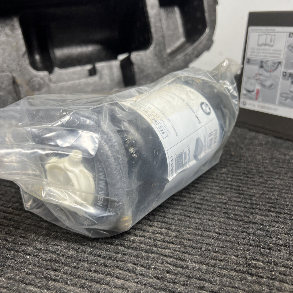 ☑️ 2008 2009 2010 2011 2012 2013 BMW M3 E93 Trunk Tire Inflator Flat Fix Foam