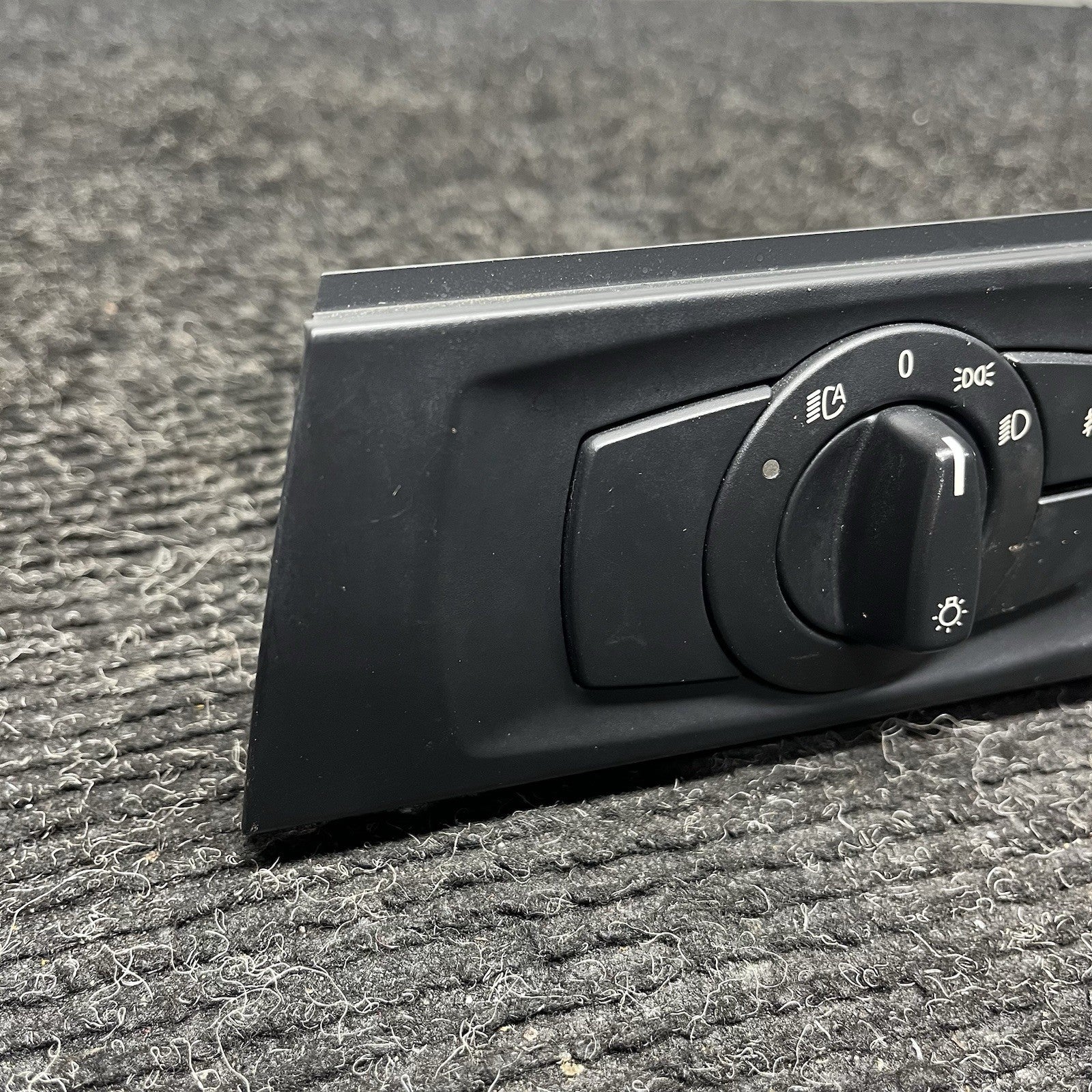 ☑️ 07-13 OEM BMW E92 E93 328 335 Headlight Switch Control Panel Light BLACK