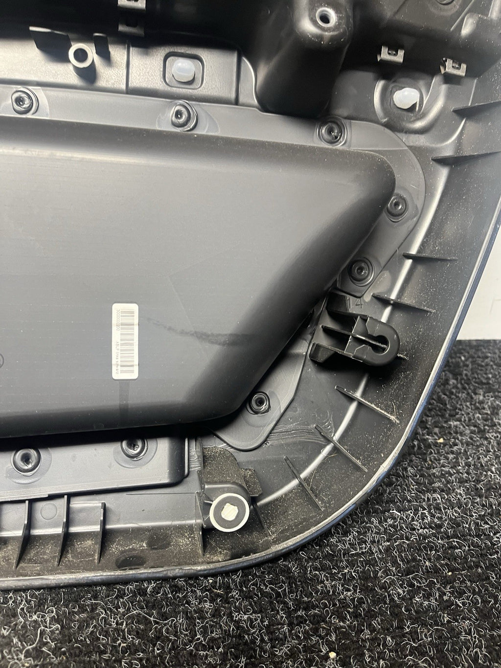 ☑️ 07-13 BMW E92 E93 3 Series Left Driver Side Door Panel Card Brown OEM
