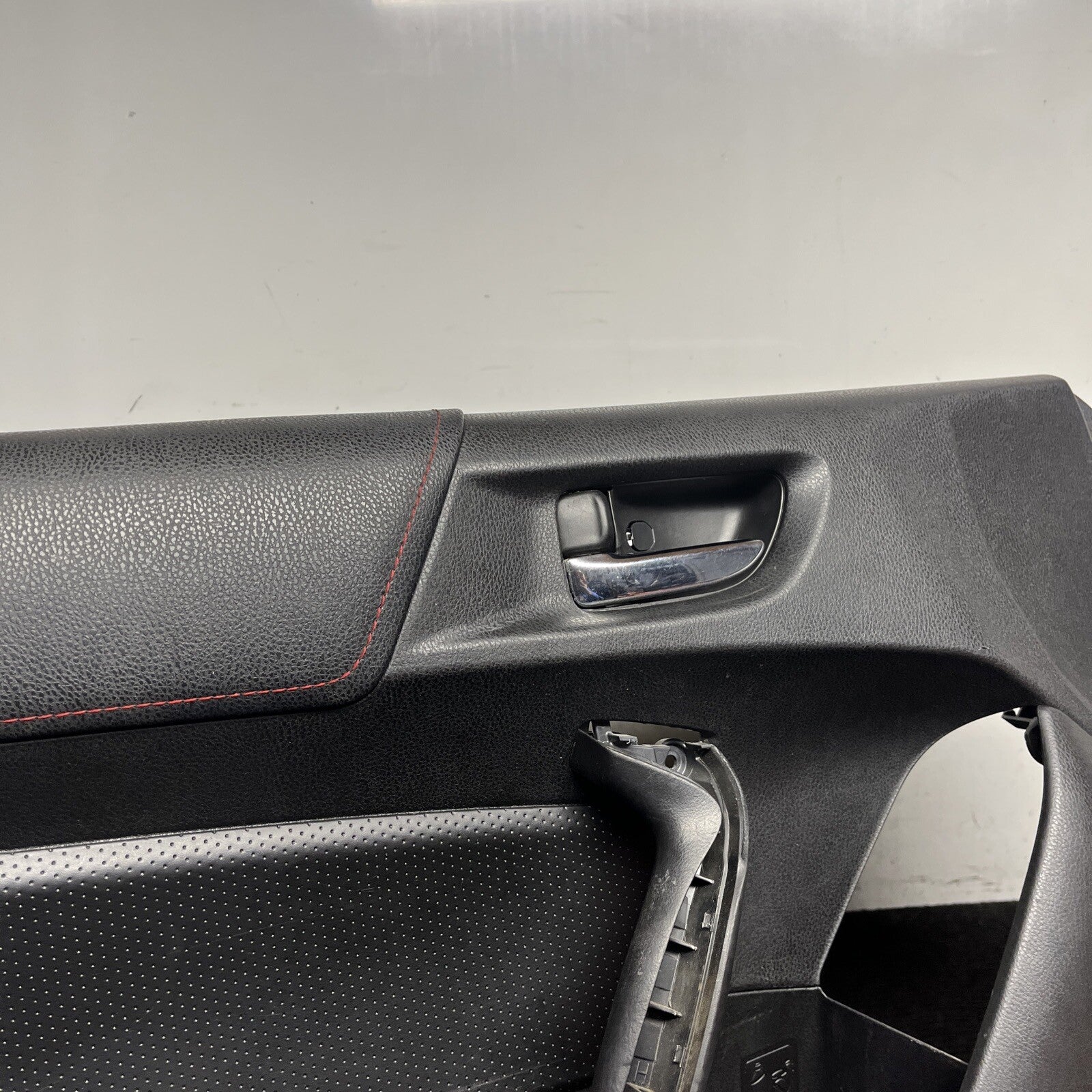 ☑️ 2013-2016 LH SCION FRS BRZ 86 OEM RED STITCHED DOOR PANELS SPEAKER ARM REST