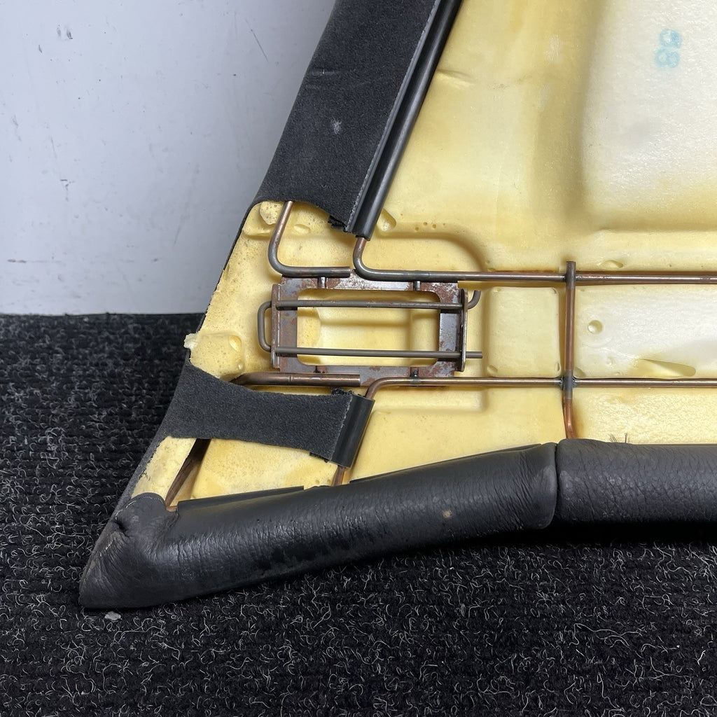 ☑️ 08-13 OEM BMW E82 E88 128 135 Rear Seat Lower Cushion Leather Black