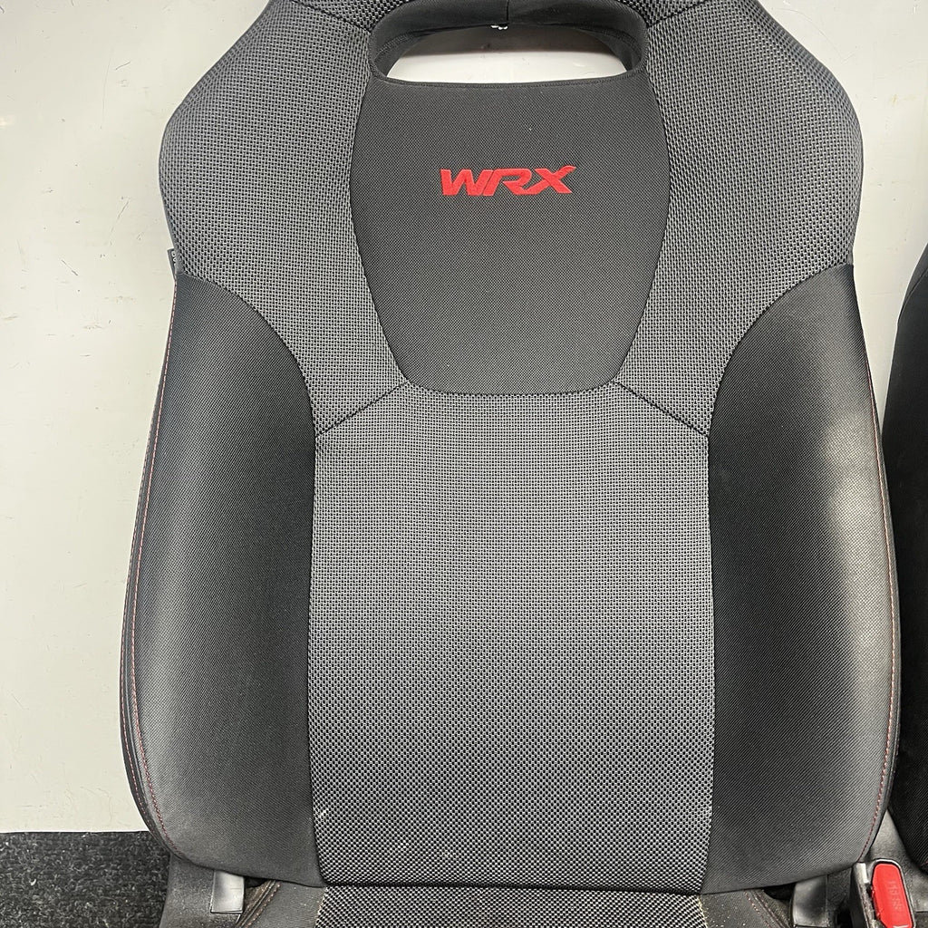 ☑️ 2008-2014 Subaru Impreza WRX Seat Set Seats Front Left Right Pair OEM 08-14