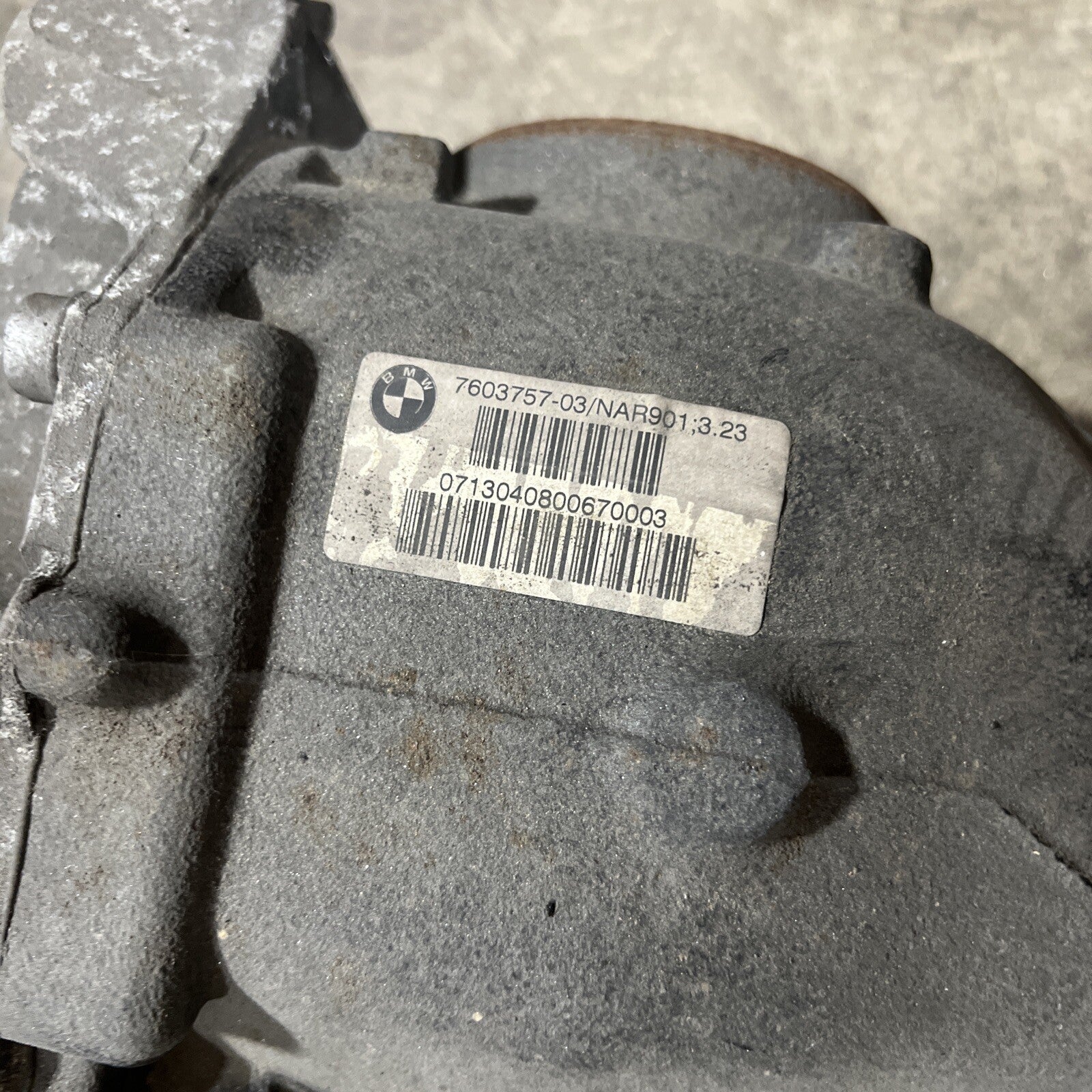 ☑️ 12-15 OEM BMW 335I 435I F30 F31 F34 F32 F33 Differential 3.23 7603758