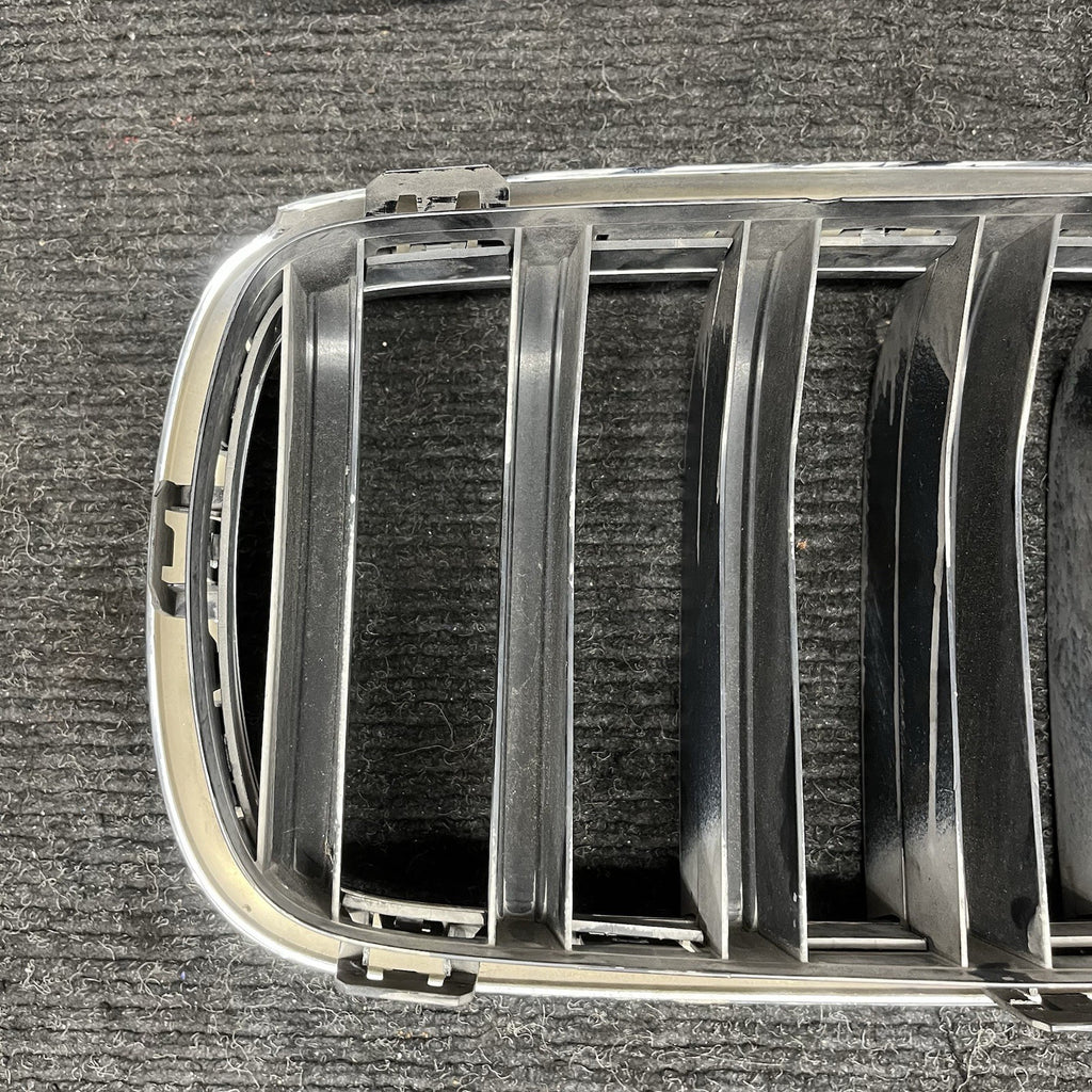 ☑️ 2014-18 BMW X5 F15 KIDNEY GRILLE RIGHT & LEFT 7316076 7316075 OEM