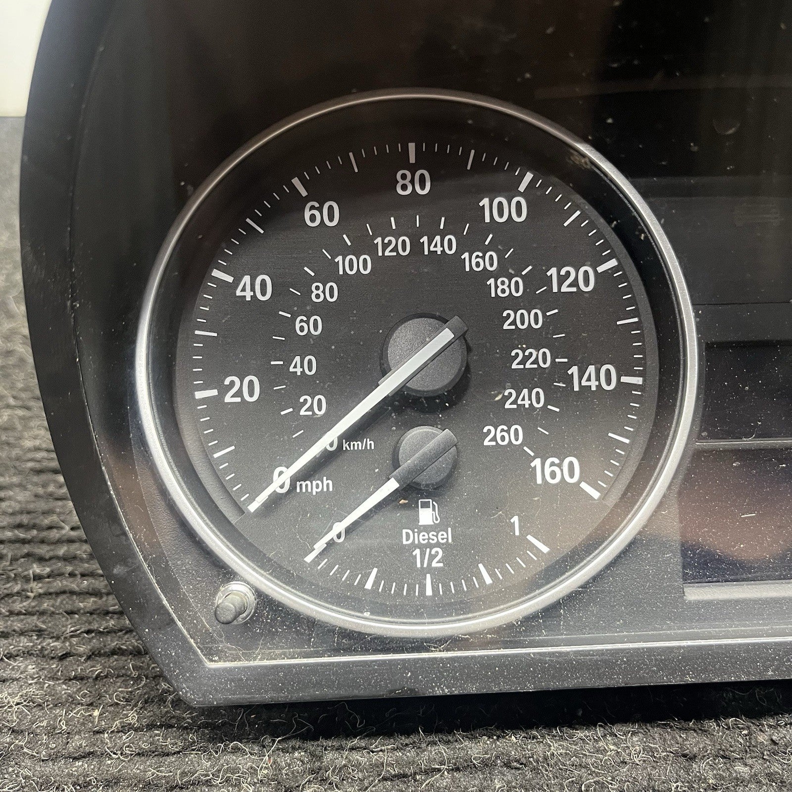 ☑️ 09-11 BMW 335D E90 Diesel Instrument Cluster Speedometer Gauge OEM 9242376