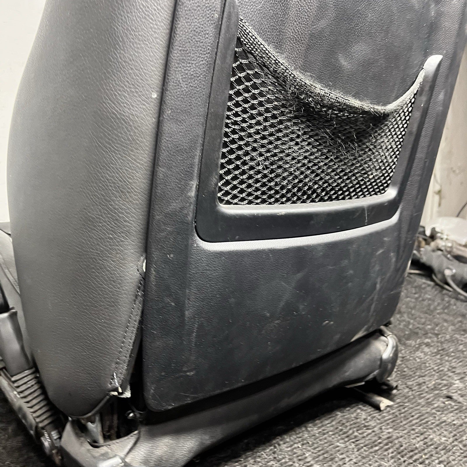☑️08-13 BMW E82 1Series Coupe Leather Front Right Passenger Sport Seat Black OEM