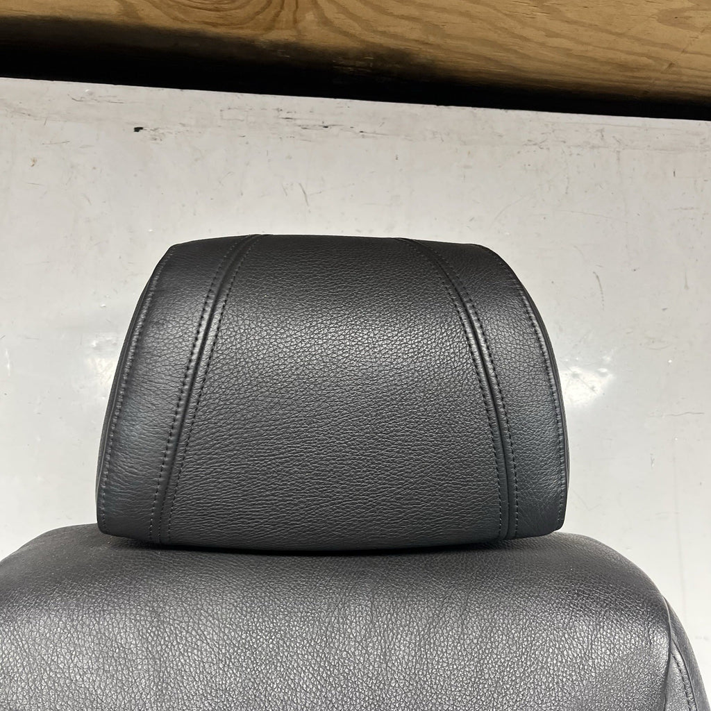 ☑️08-13 BMW E82 1Series Coupe Leather Front Right Passenger Sport Seat Black OEM