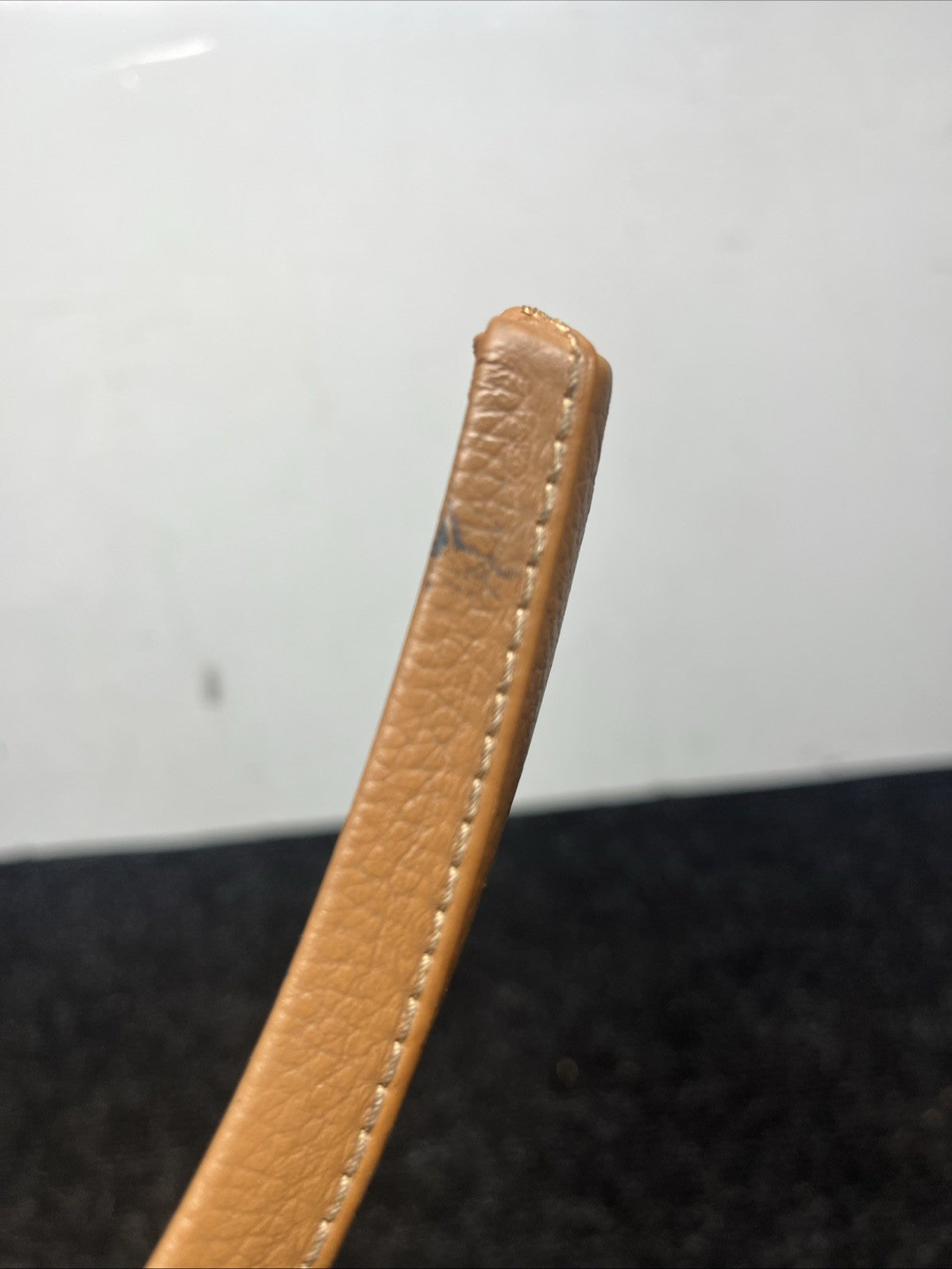☑️ 07-13 OEM BMW E92 E93 M3 335 Right Door Panel Grab Handle Trim Leather Brown
