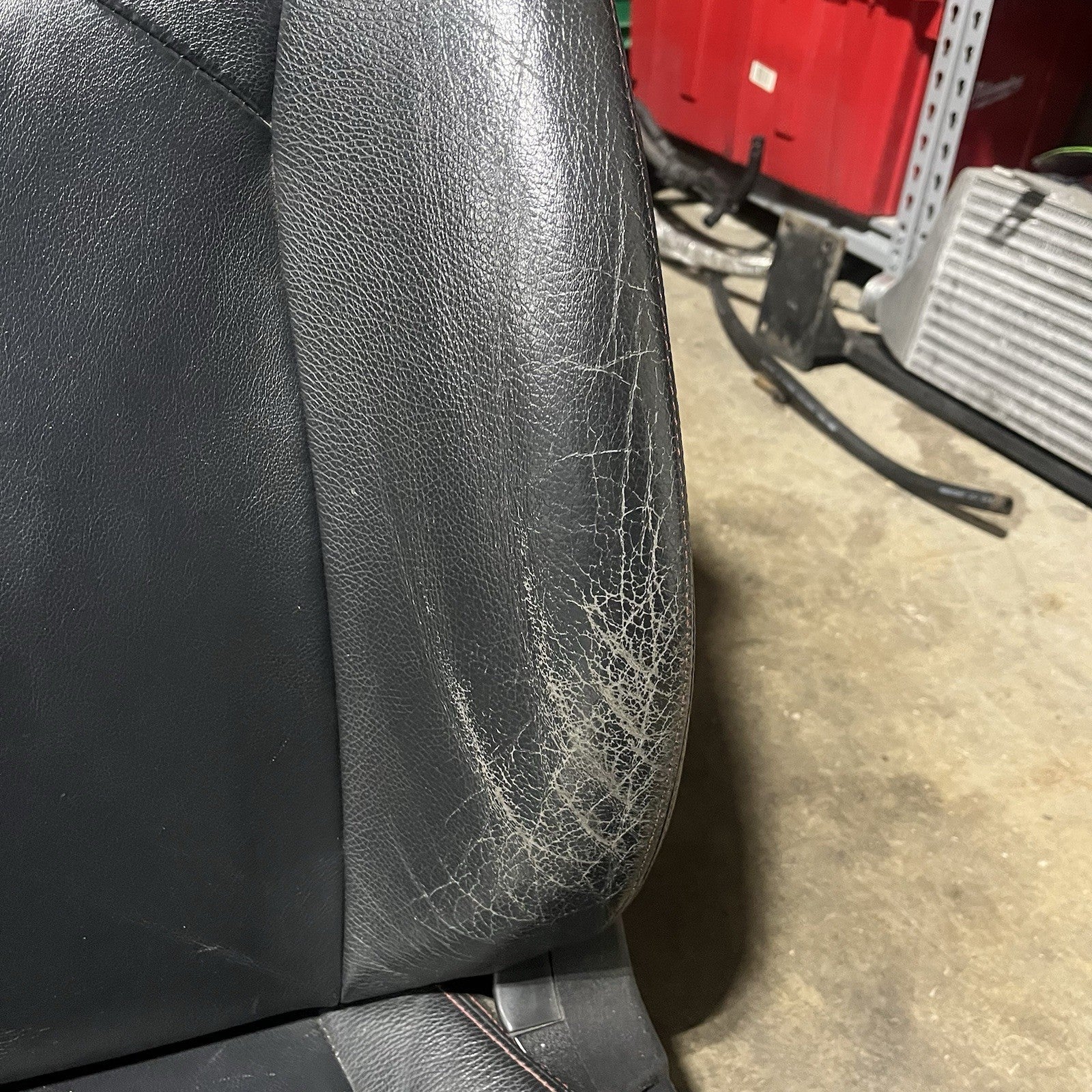 ☑️ 2008-14 SUBARU WRX STI LIMITED OEM FRONT LEATHER SEAT PAIR LEFT RIGHT FACTORY