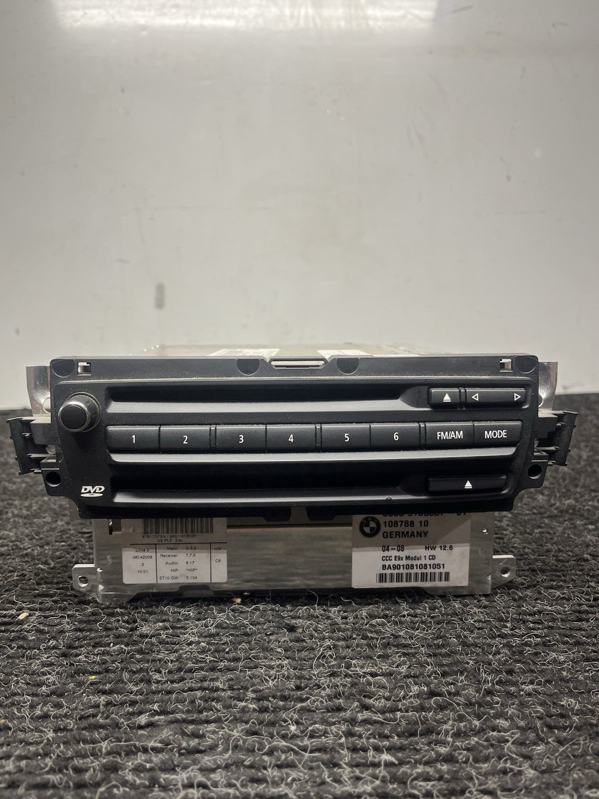 ☑️ 06-08 BMW 328I 335I 330I M3 325i CCC UNIT NAV NAVIGATION RADIO AM FM CD