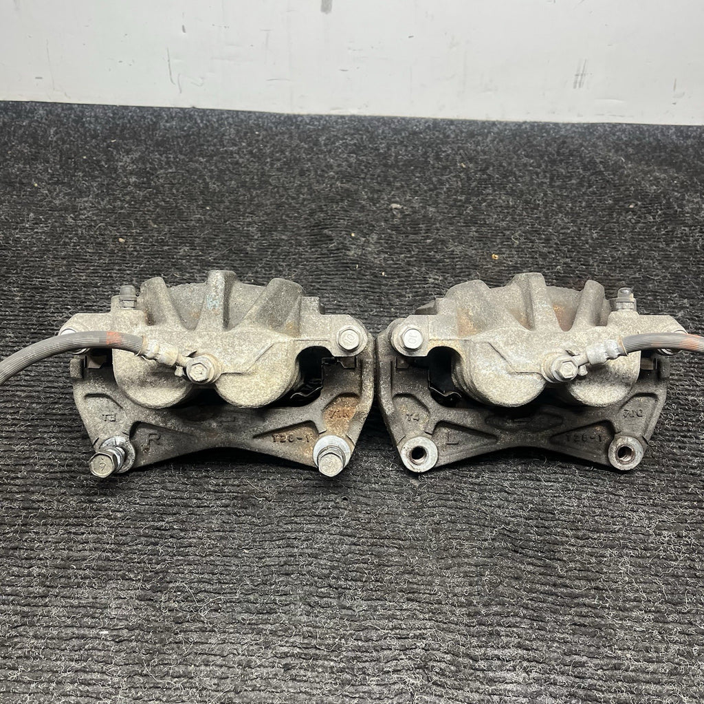 ☑️ 2015-2021 Subaru WRX OEM 2 Piston Front Brake Calipers 26292AG040 26292AG050