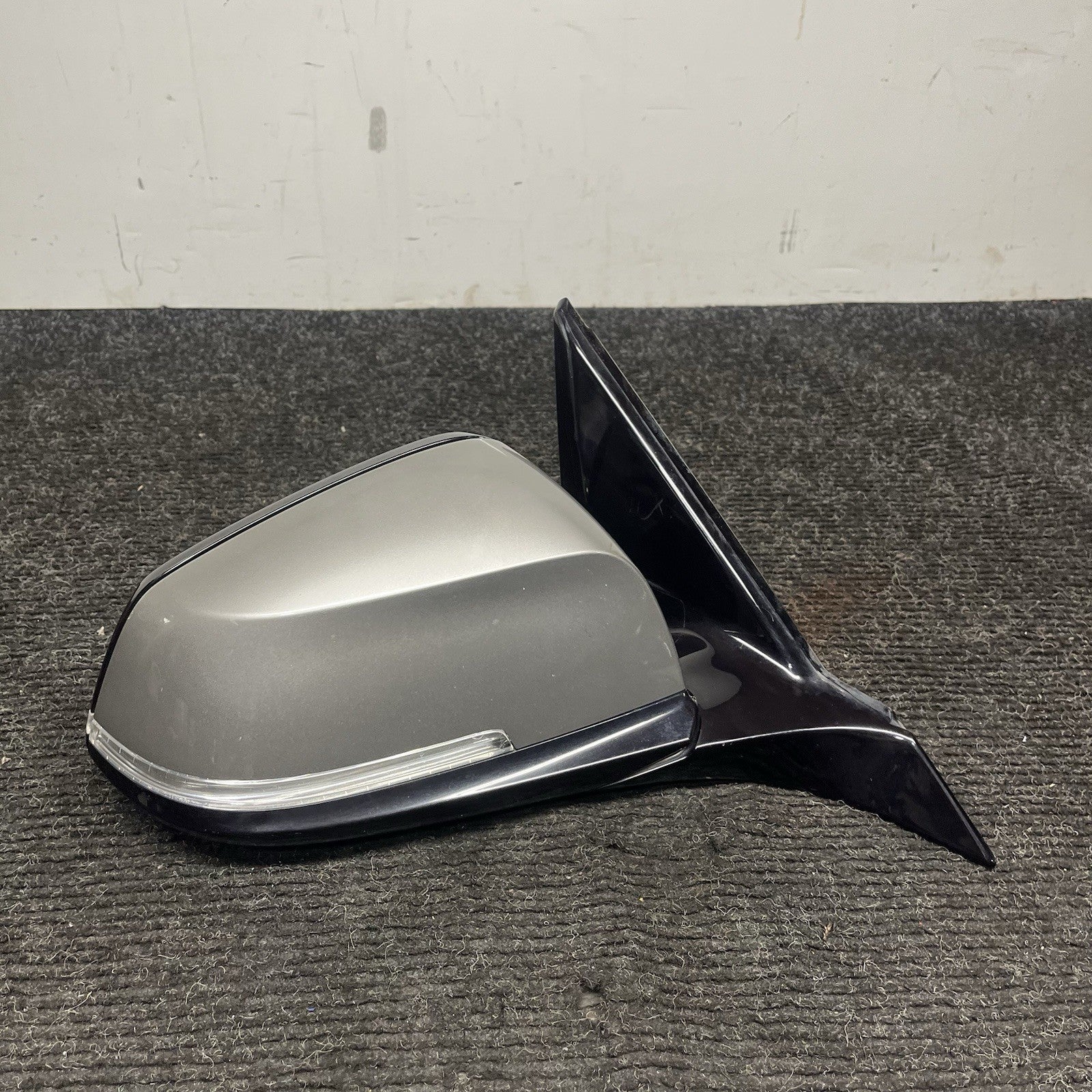 ☑️ 14-20 OEM BMW F22 F23 F87 M240 Passenger Side Mirror Heated Auto Dim Gray