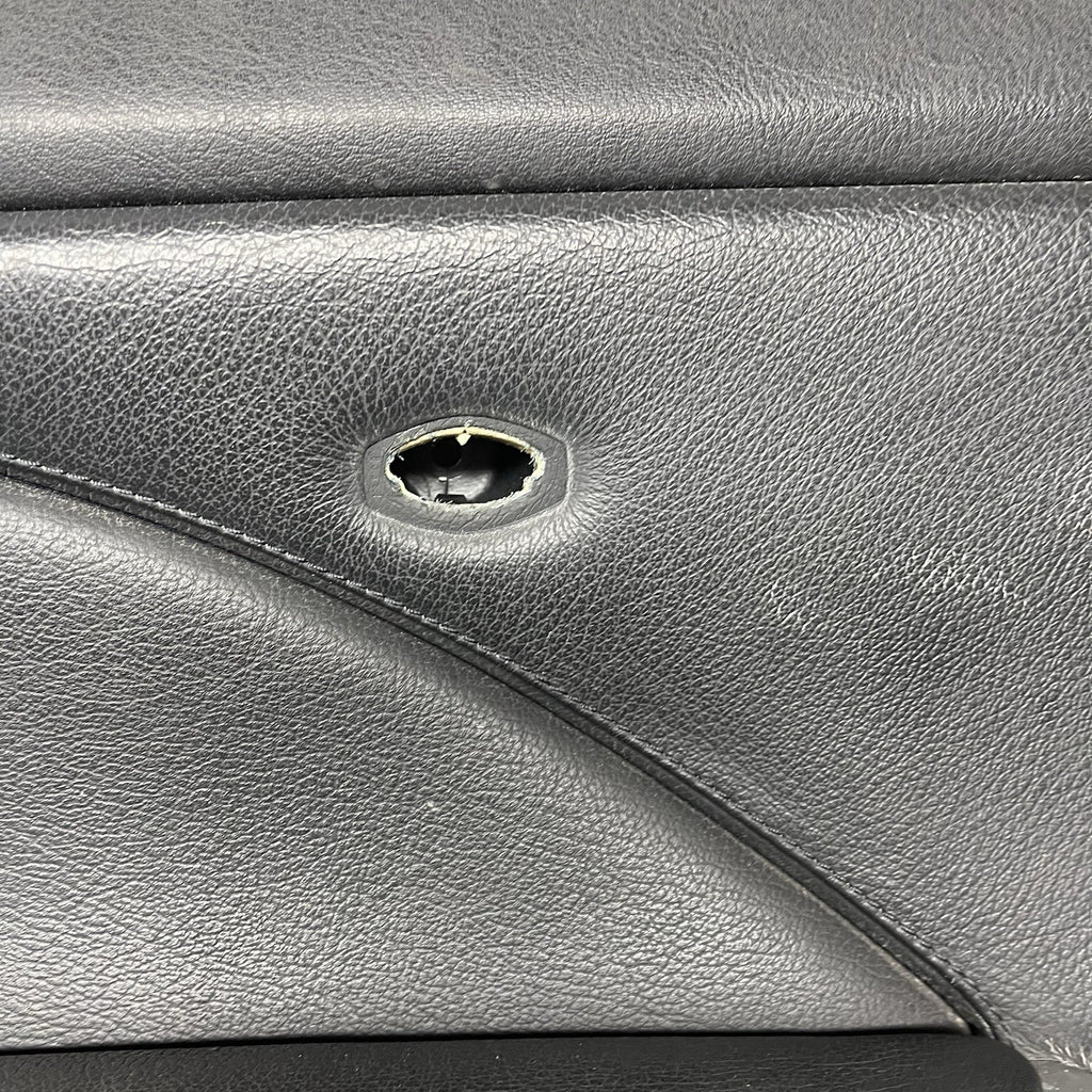 ☑️02-06 BMW E46 COUPE CONVERTIBLE PASSENGER RIGHT SIDE DOOR PANEL CARD BLACK OEM